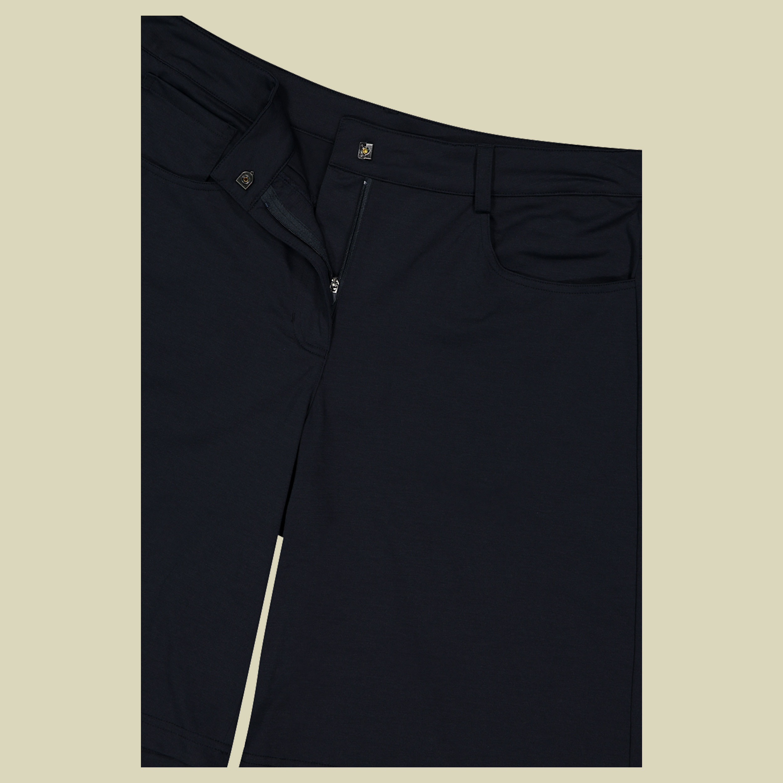 Woman Bermuda 44 blau - black blue