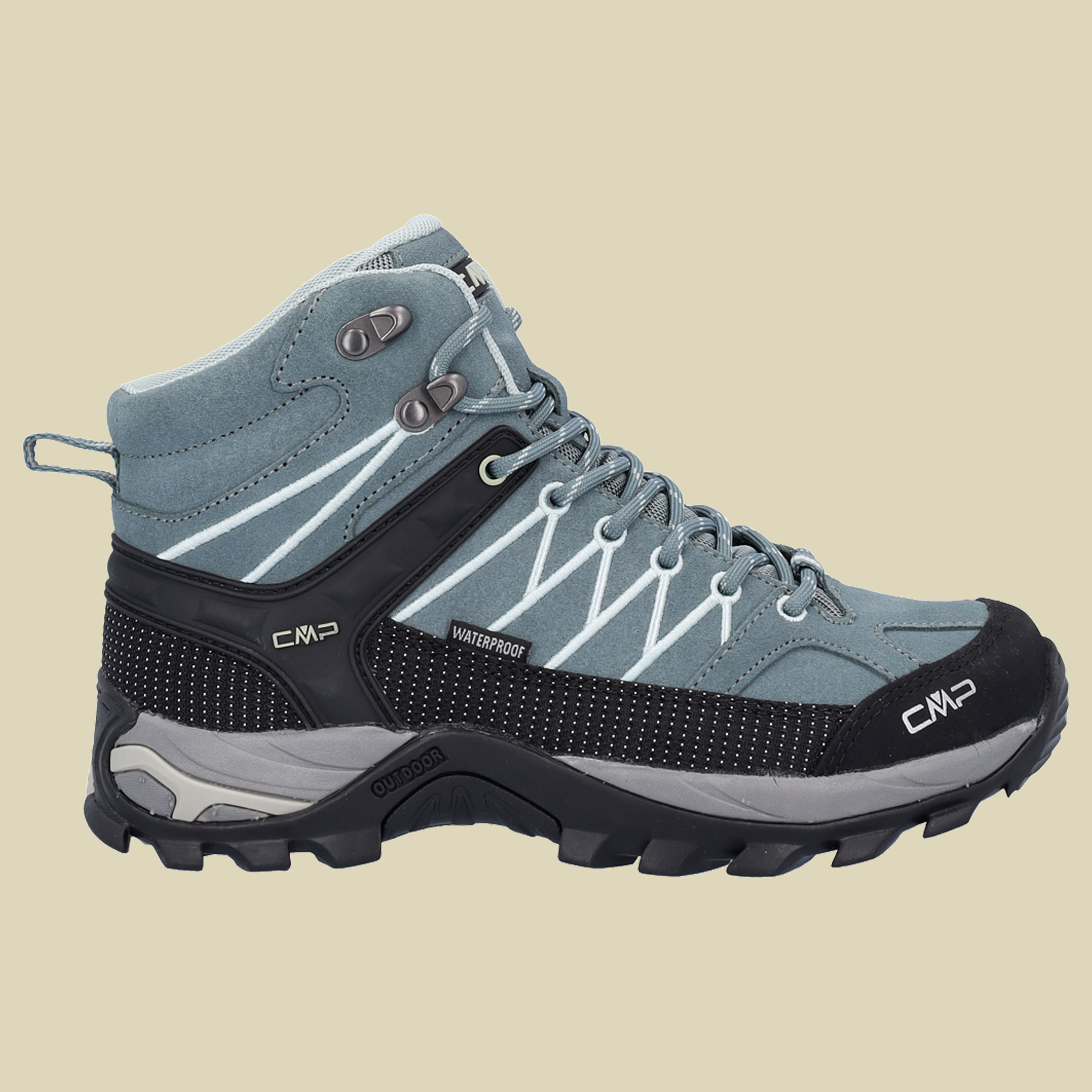 Rigel Mid WMN Trekking Shoes WP Women Größe 40 Farbe E111 mineral green