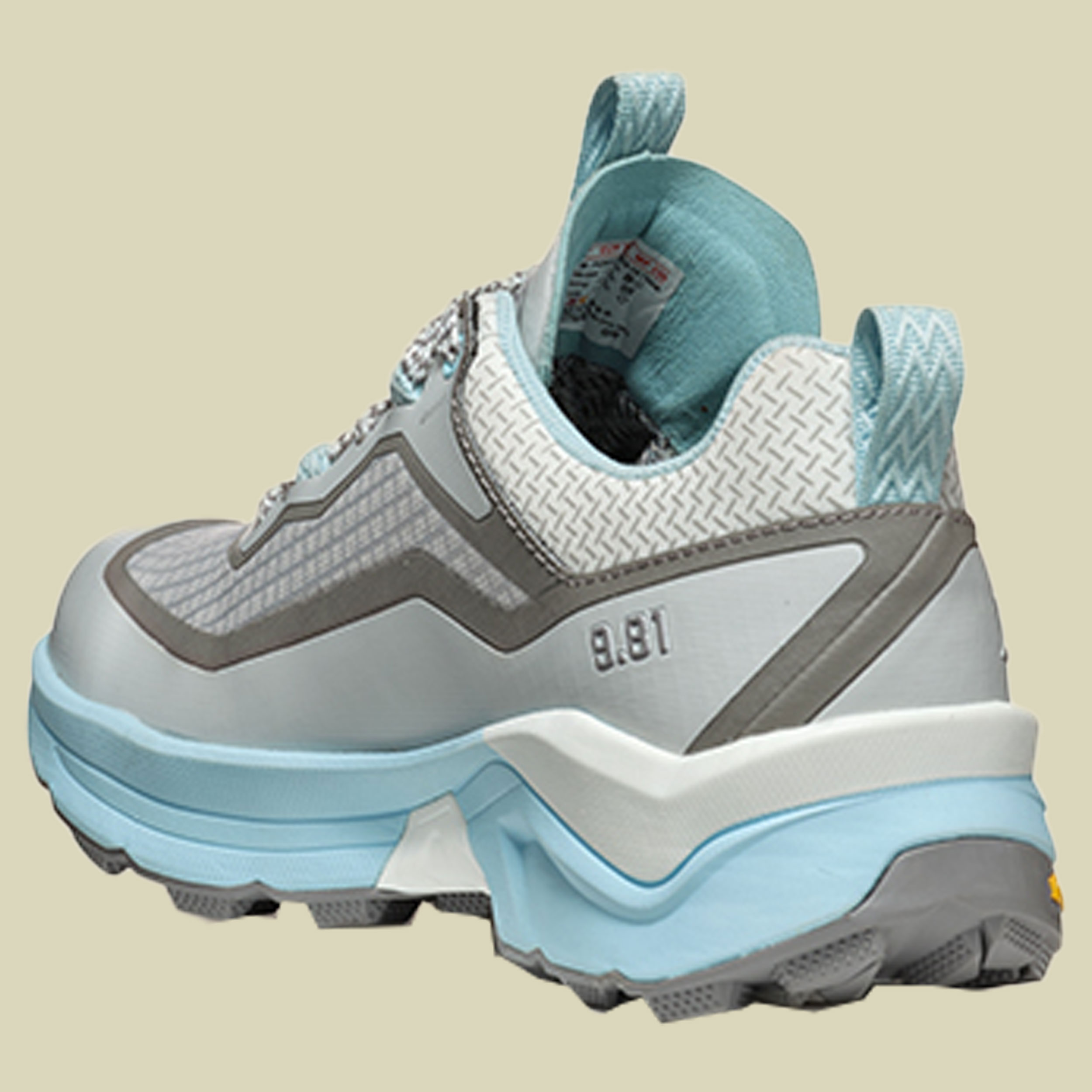 9.81 Engage GTX Women UK 7 grau - vapor grey/corydalis blue