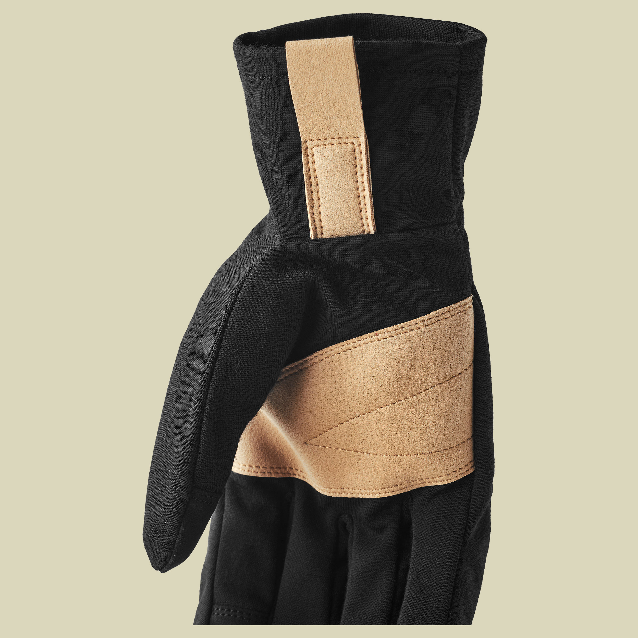 Windwool Merino Liner - 5 Finger 9 schwarz - black