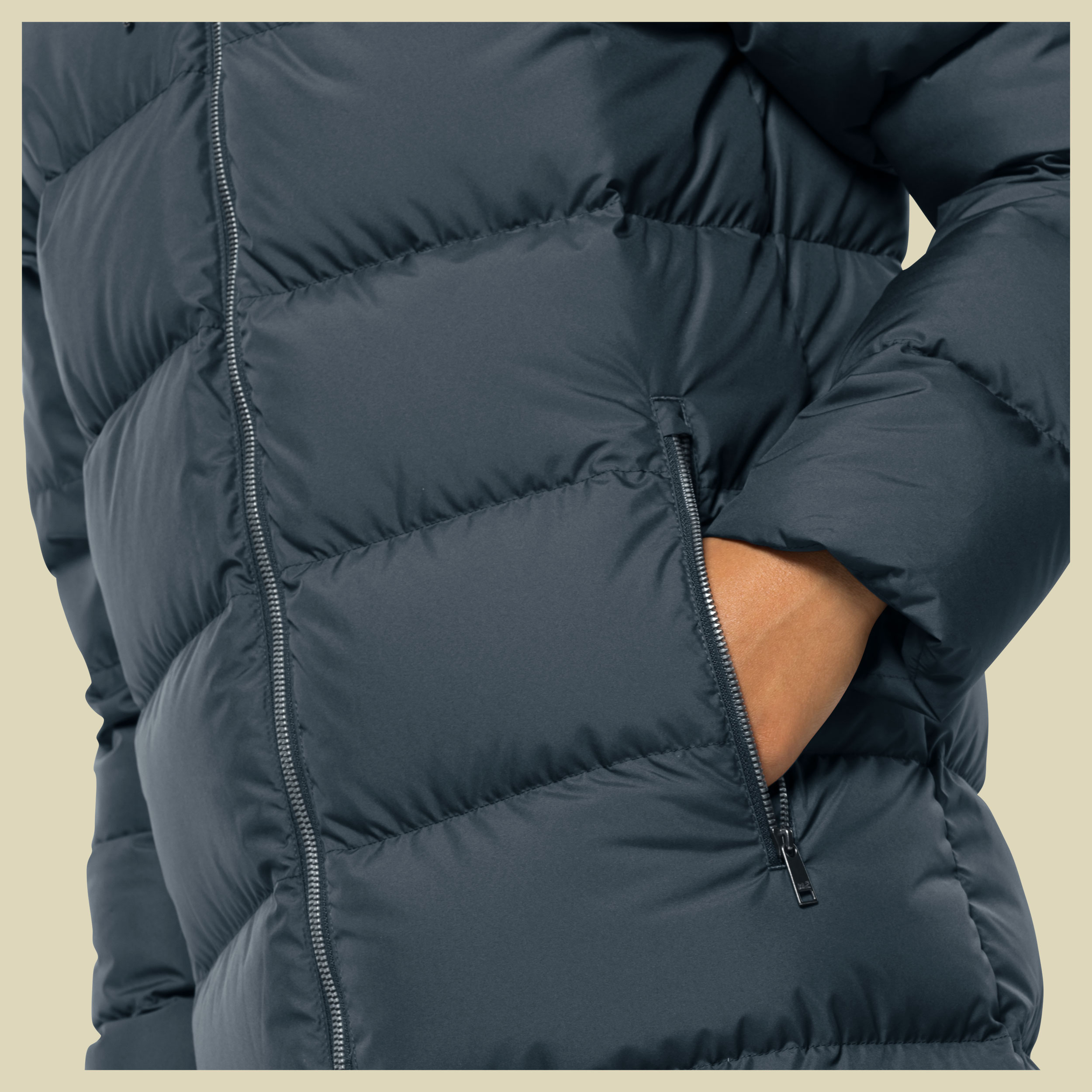 Frozen Palace Coat Women Größe L  Farbe slate blue