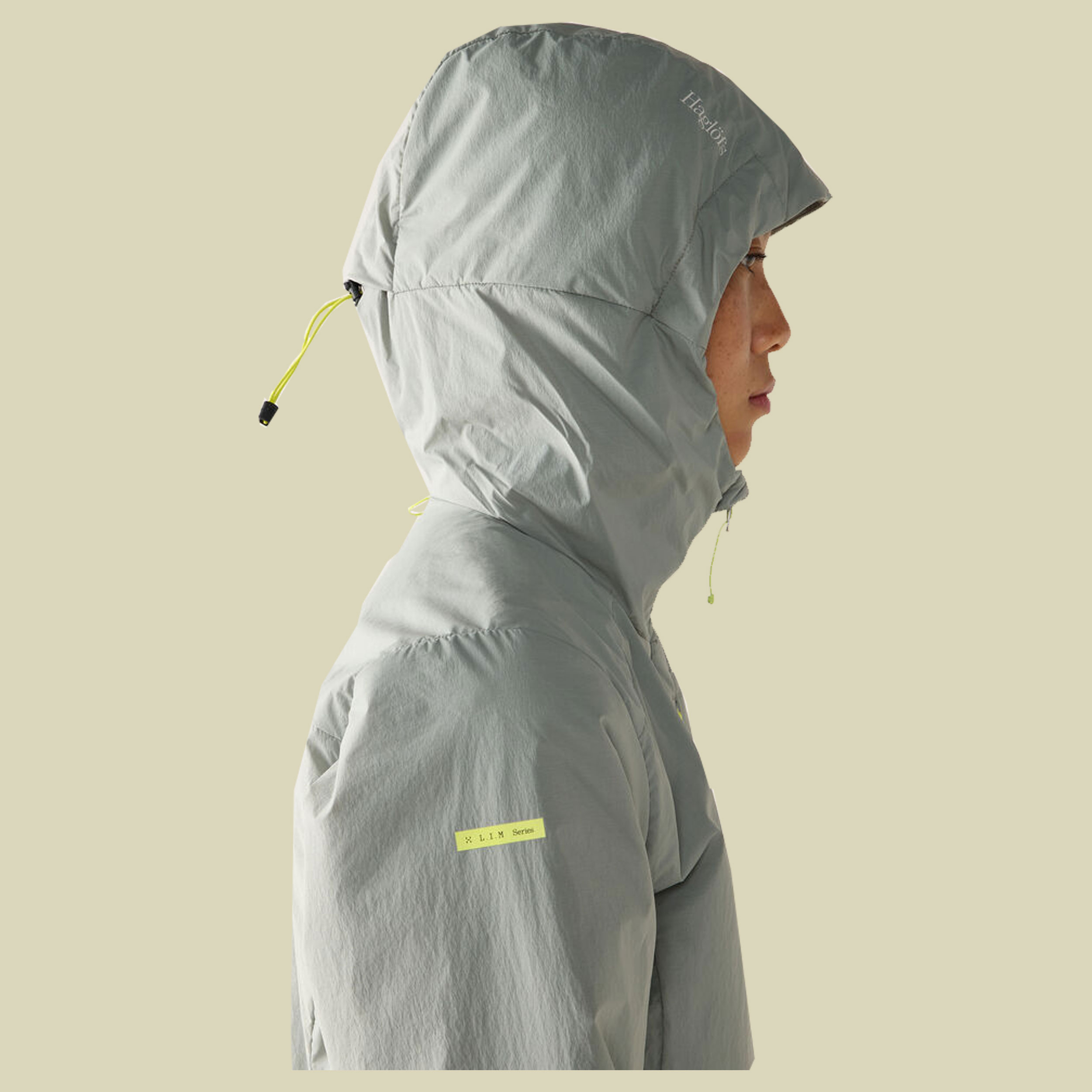 L.I.M Mimic Barrier Hood Women S grün - dew green