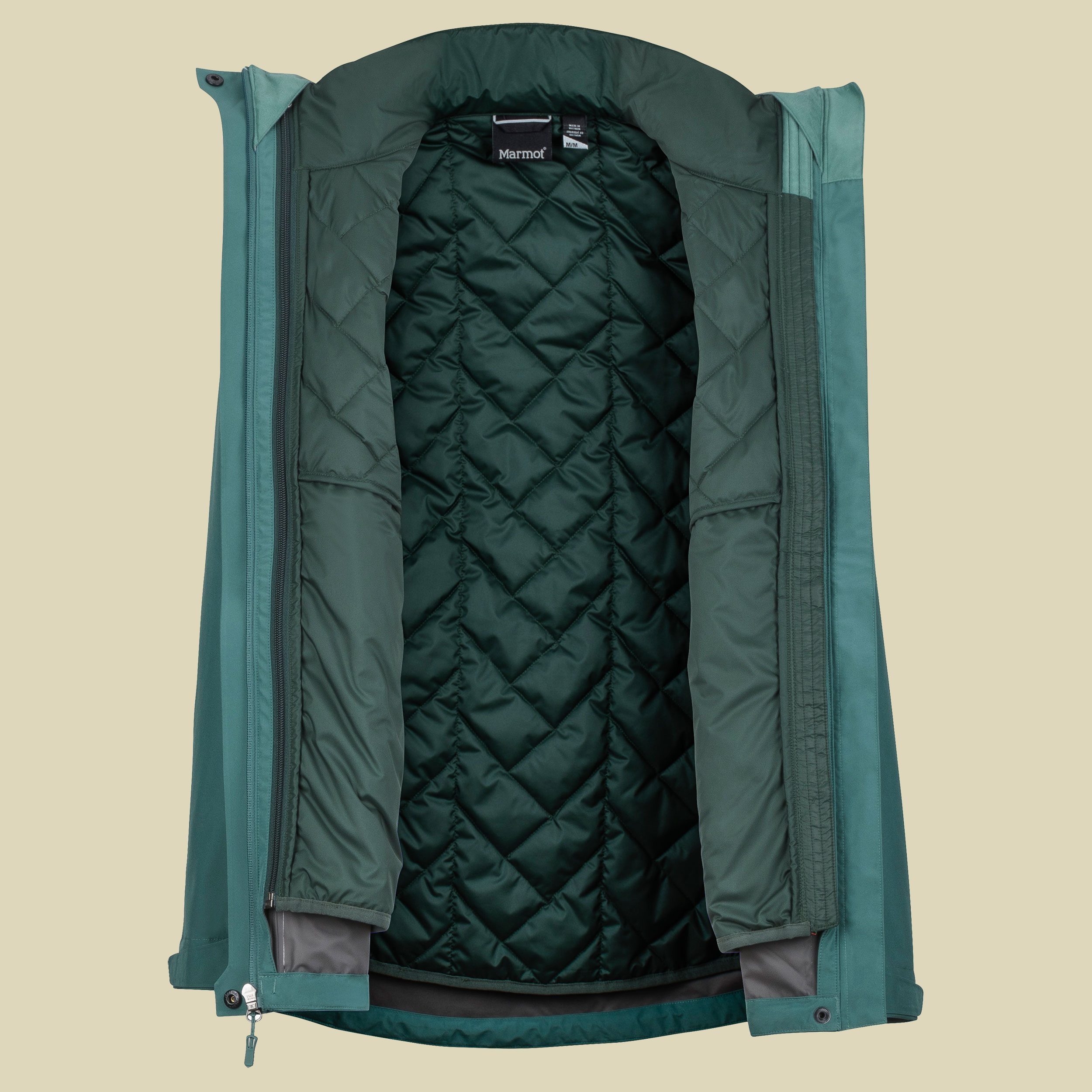 Minimalist Component Jacket Women Größe S Farbe mallard green