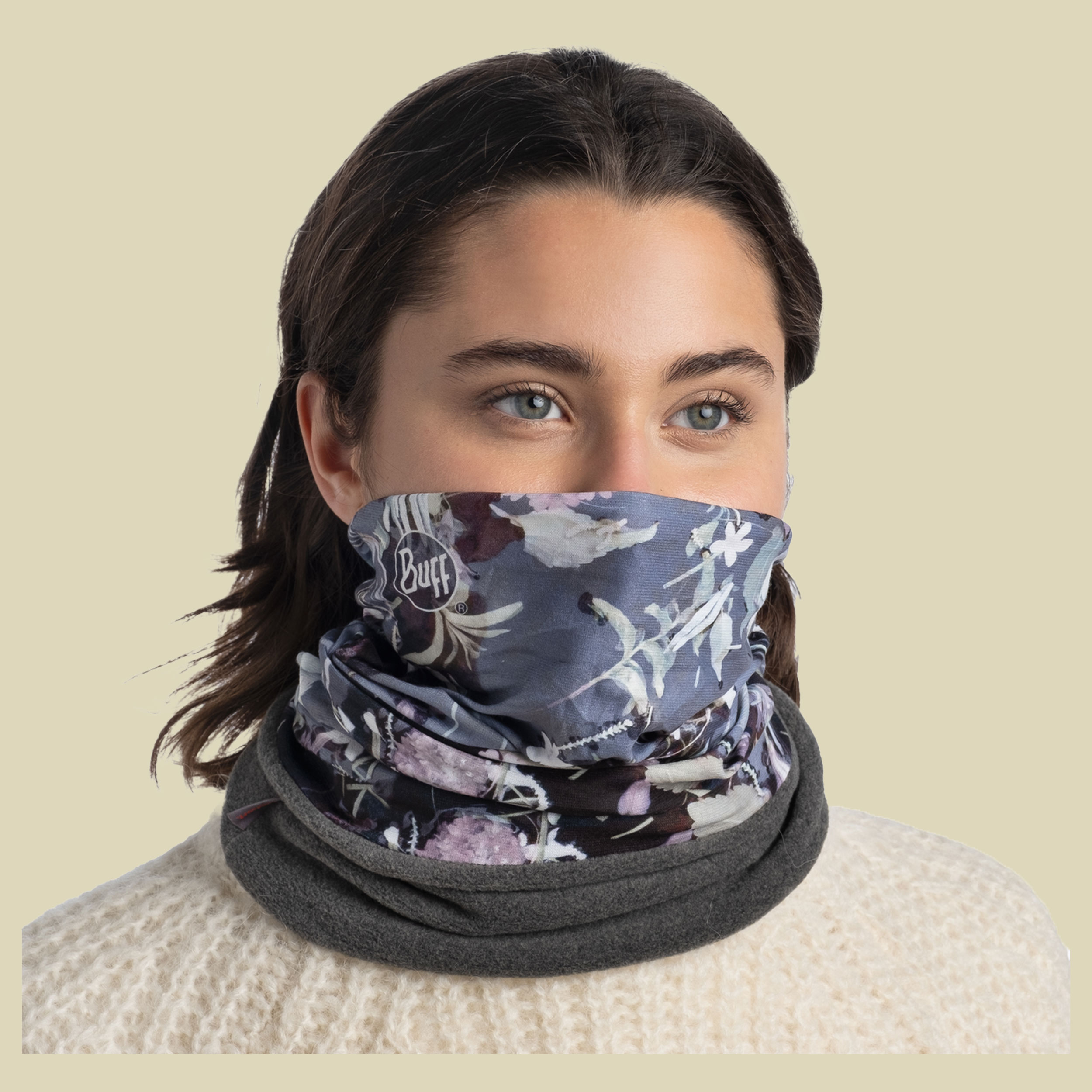 Polar Neckwear Größe one size Farbe shylai grey