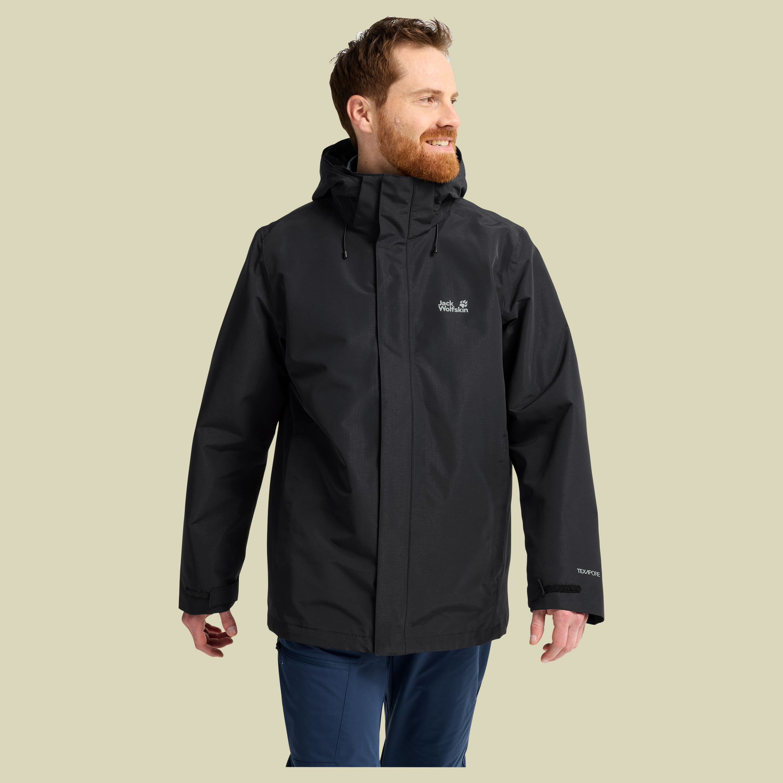 Pinetrail 3in1 Jacket Men XXXL schwarz - black