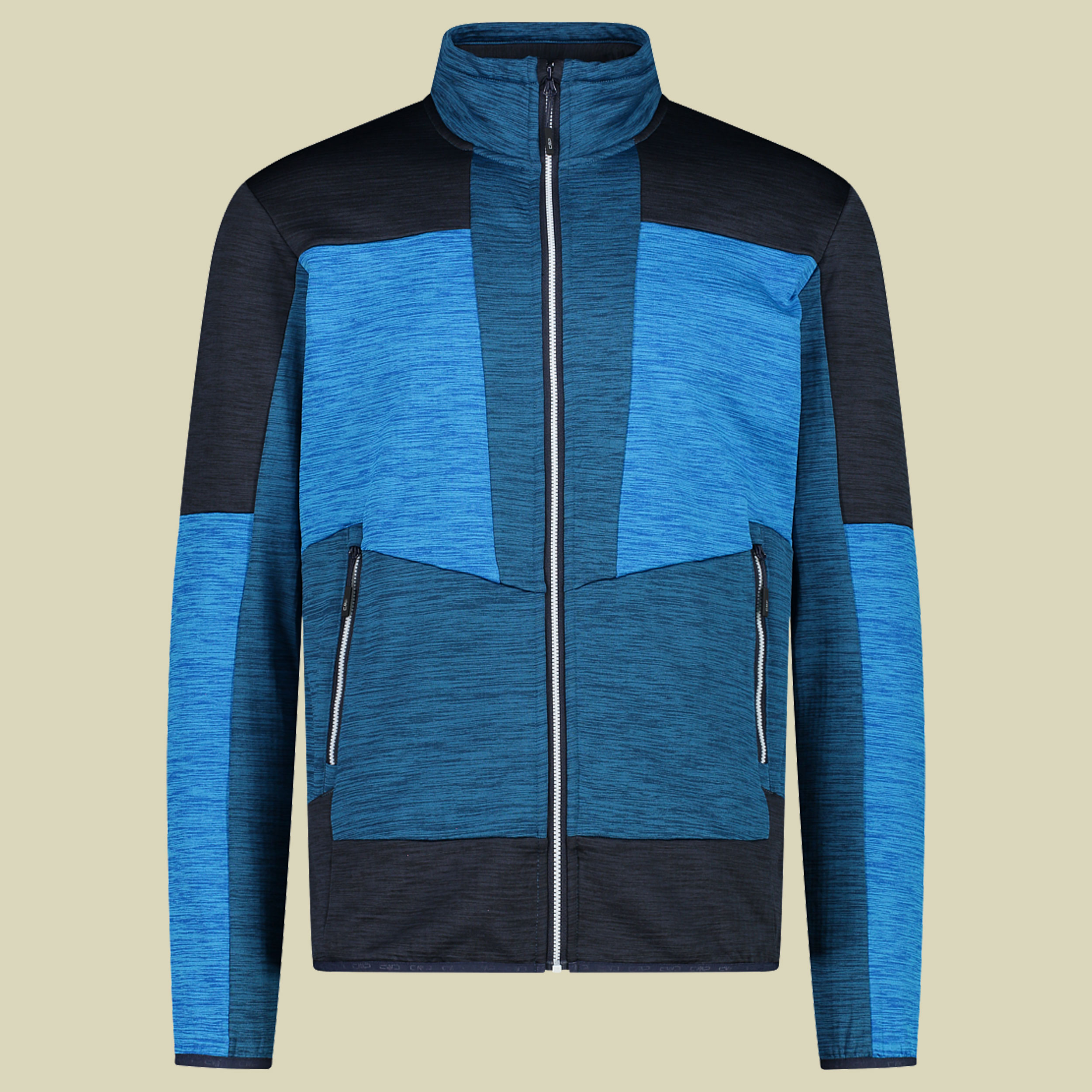 Man Jacket Melange Grid Tech 33G2427 Größe 54 Farbe petrol