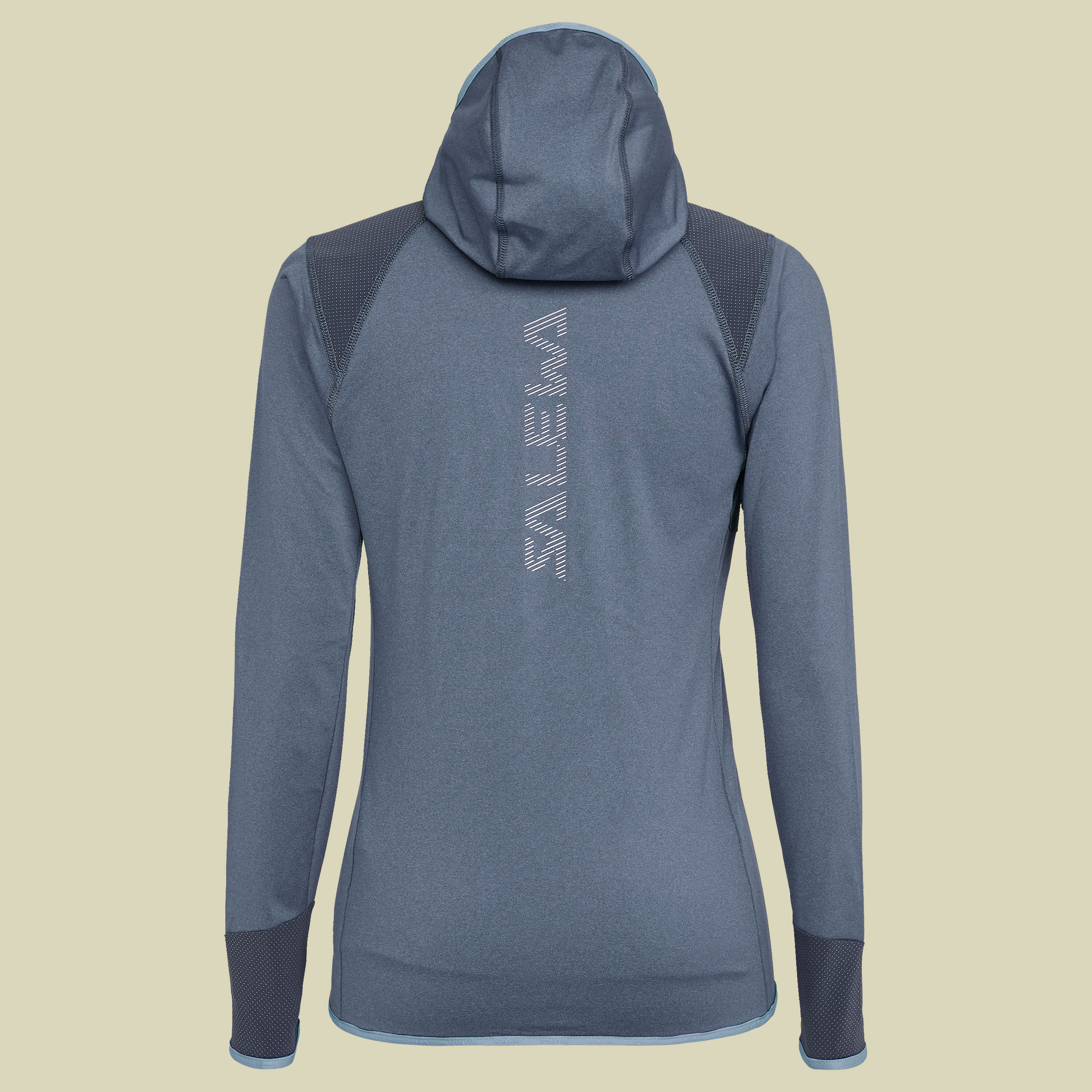 Agner Hybrid PL/DST Full-Zip Hoody Women Größe 36 Farbe flint stone