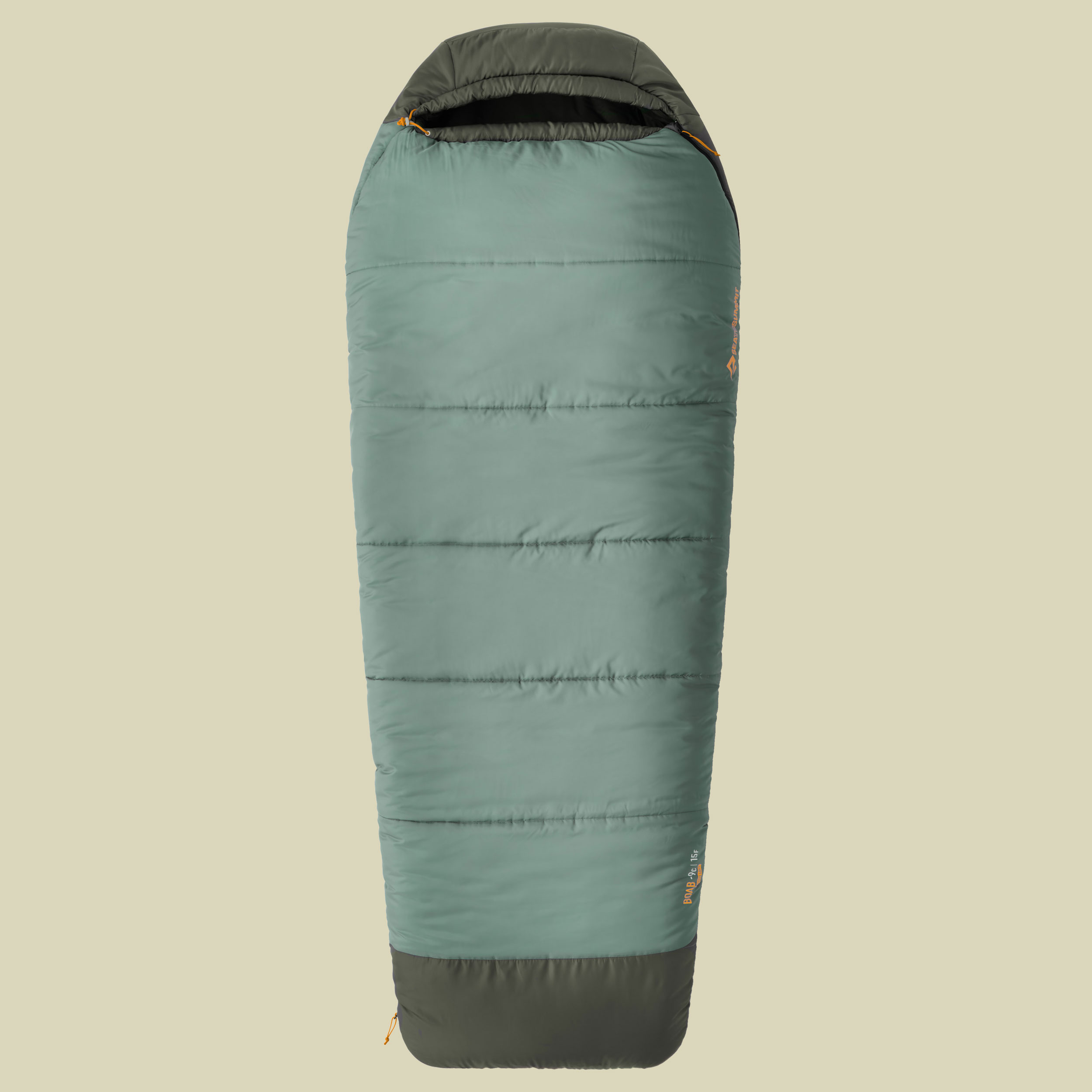 Boab Synthetic Sleeping Bag -9C links Long - Farbe laurel wreath