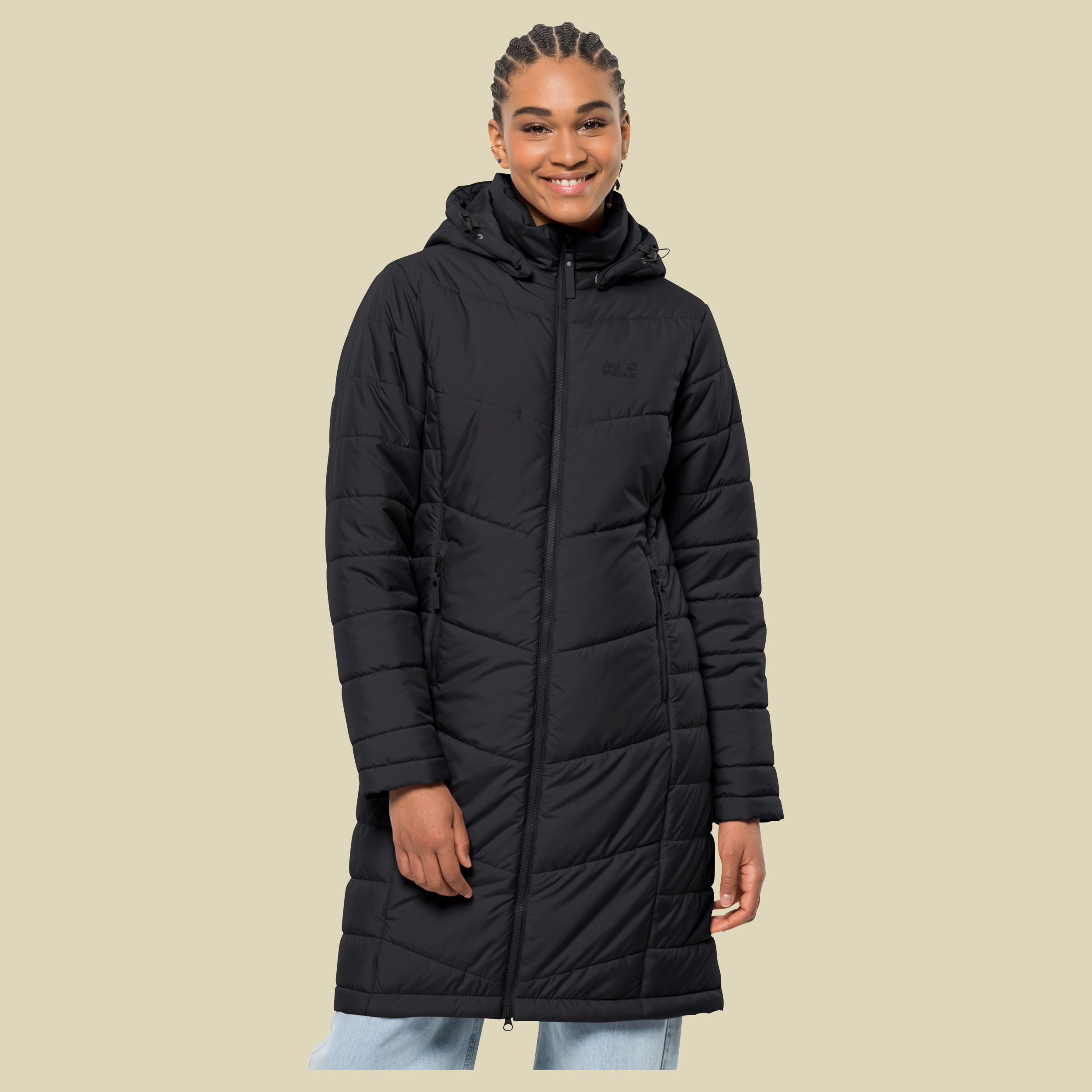 North York Coat Women Größe M  Farbe black