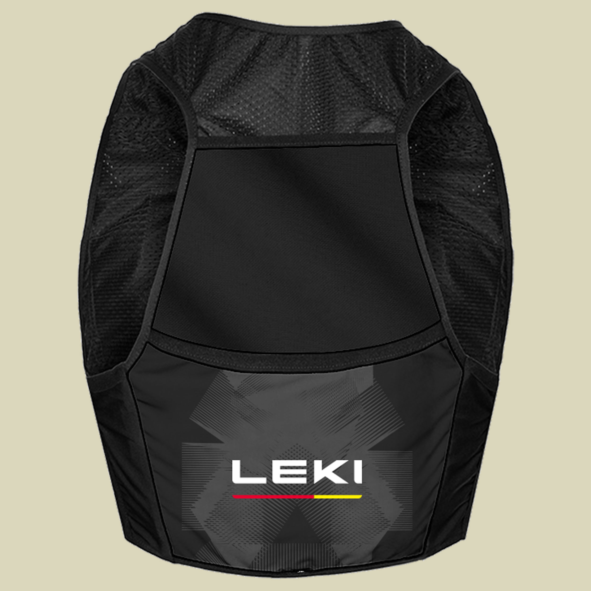 Trail Running Quiver Vest LXL schwarz - black-bright red-shuttle grey