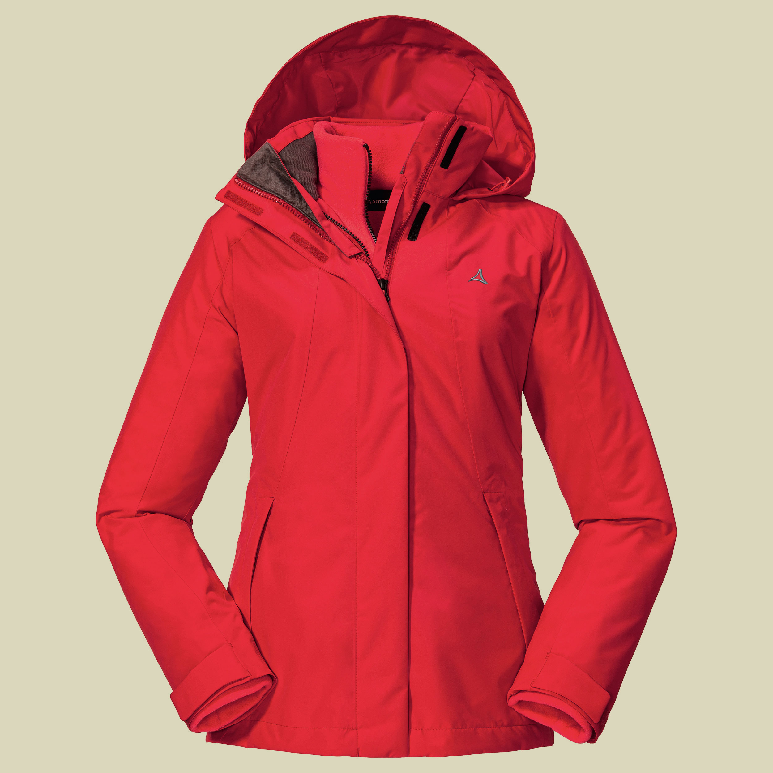 3in1 Jacket Partinello L Women Größe 36 Farbe toreador