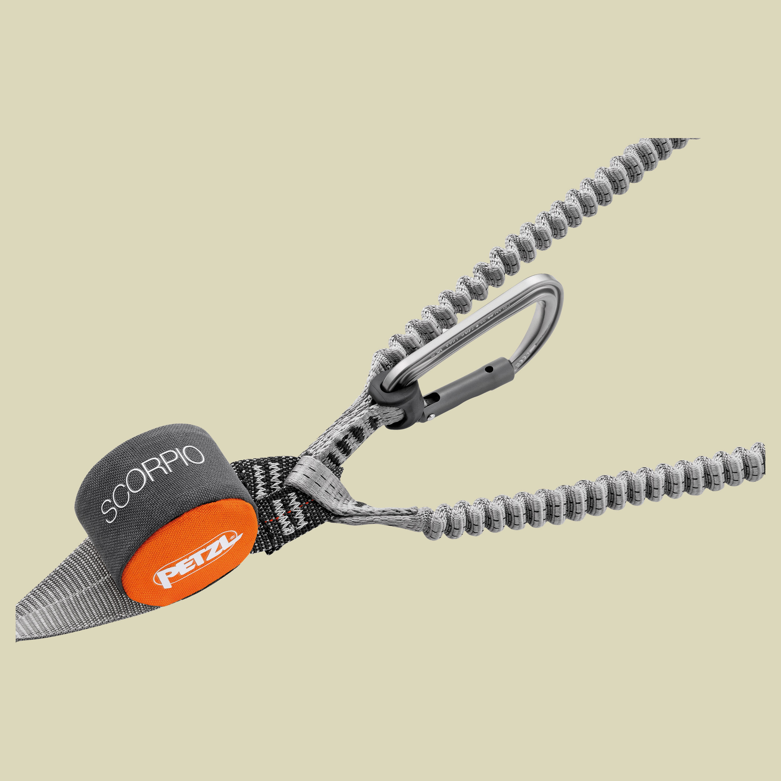 Scorpio Vertigo mit Vertigo Wire-Lock Karabinern