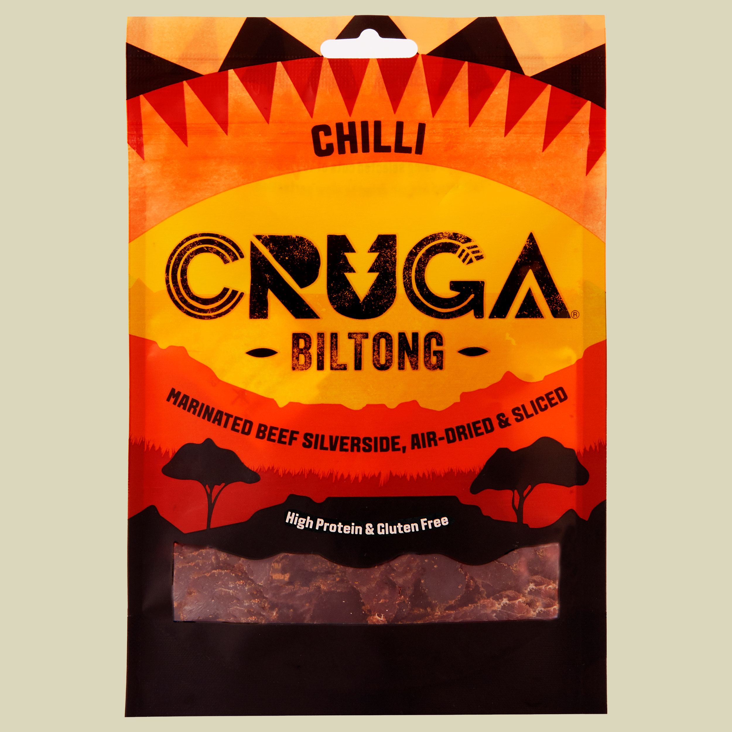 Cruga Biltong Chili 70g