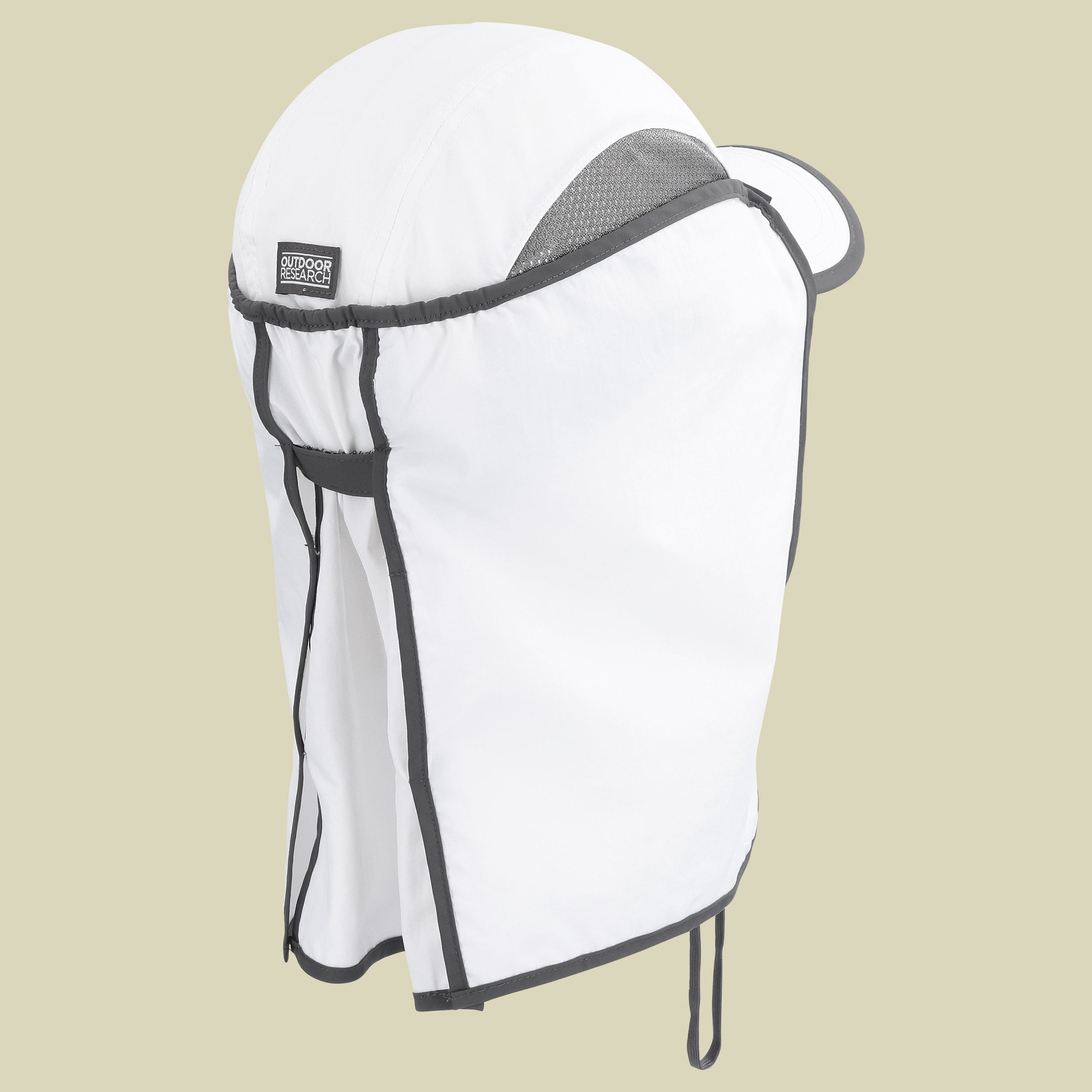 Sun Runner Cap weiß XL - Farbe white/dark grey