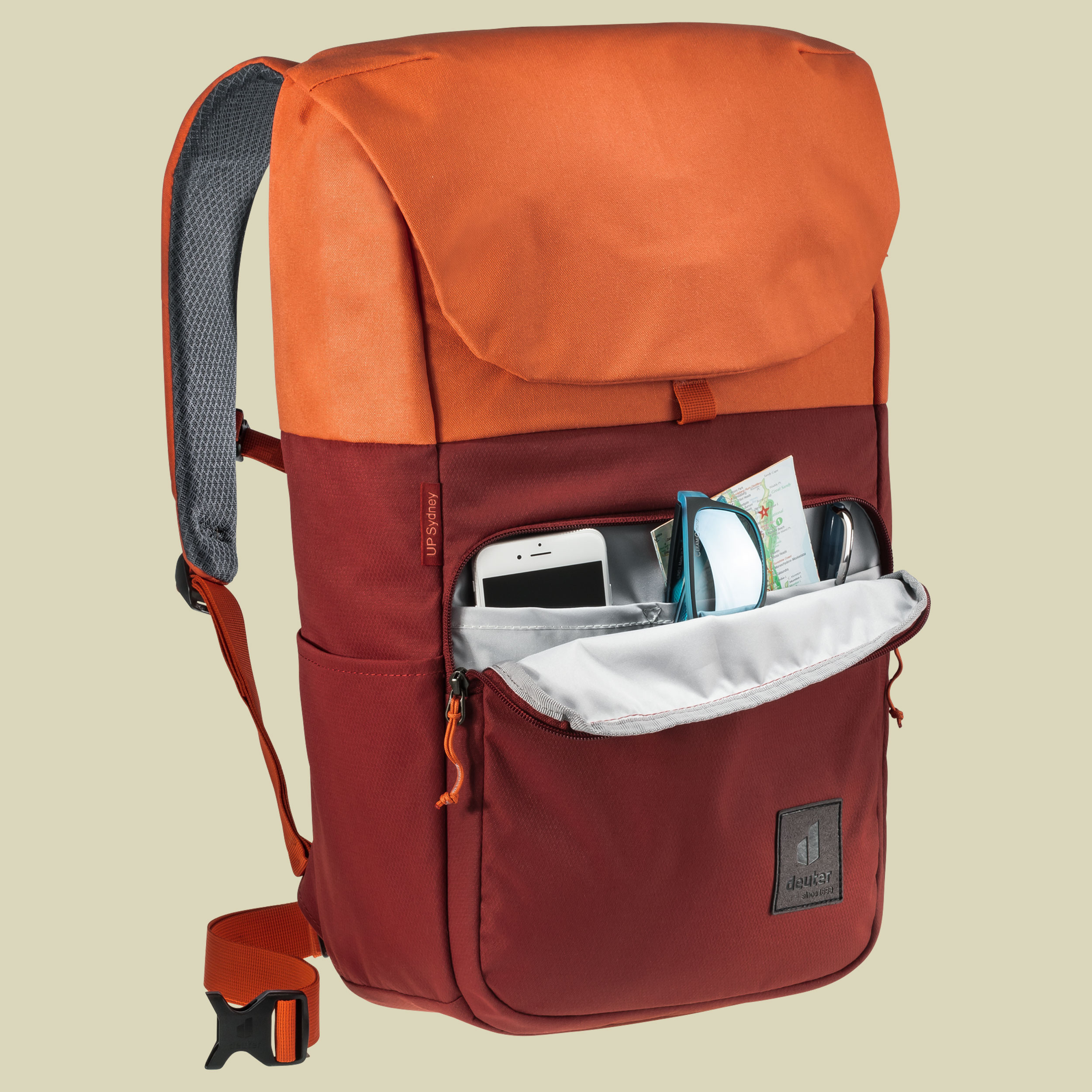 UP Sydney Volumen 22 L Farbe redwood-sienna
