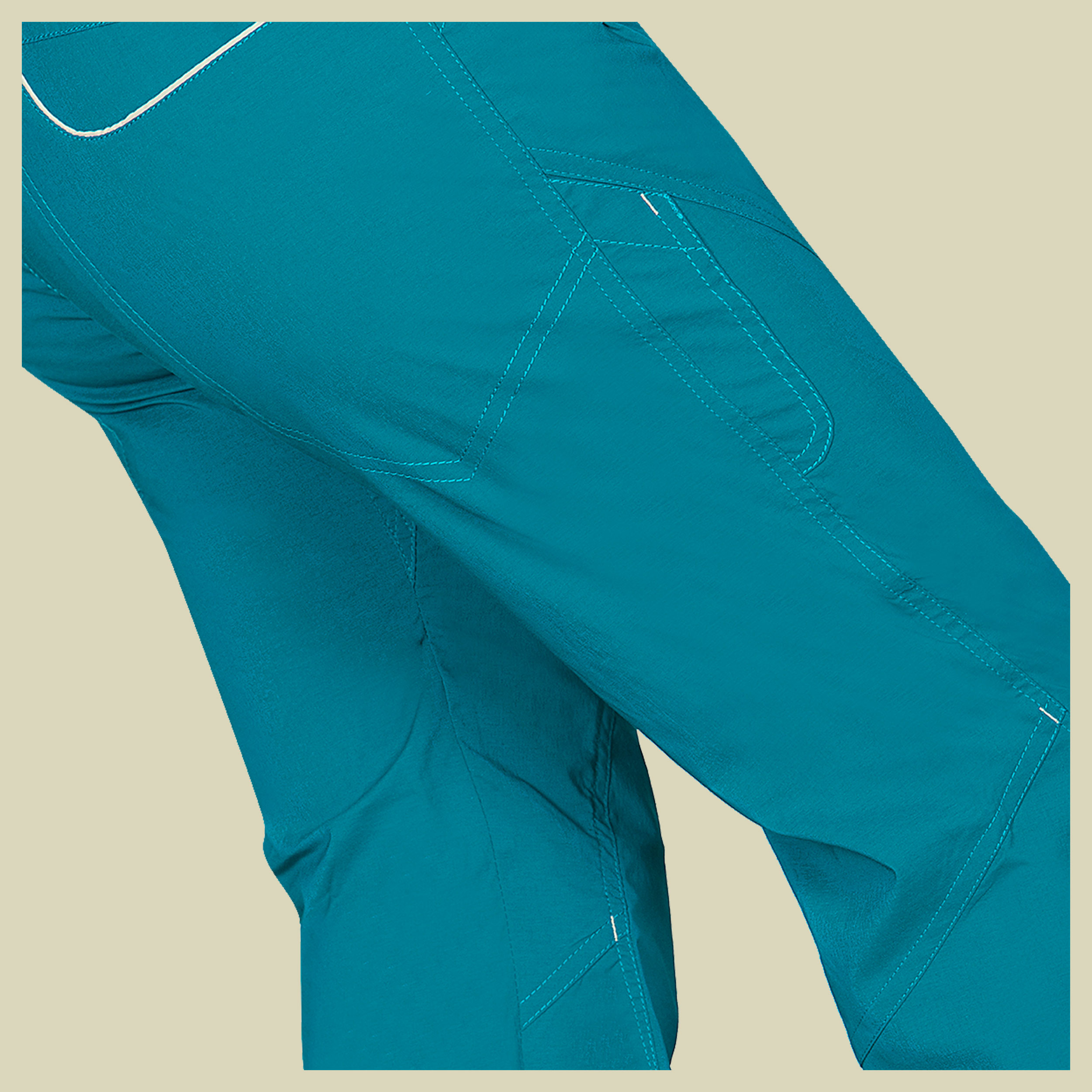 Noya Eco Pants Women Größe S Farbe turquoise deep lagoon