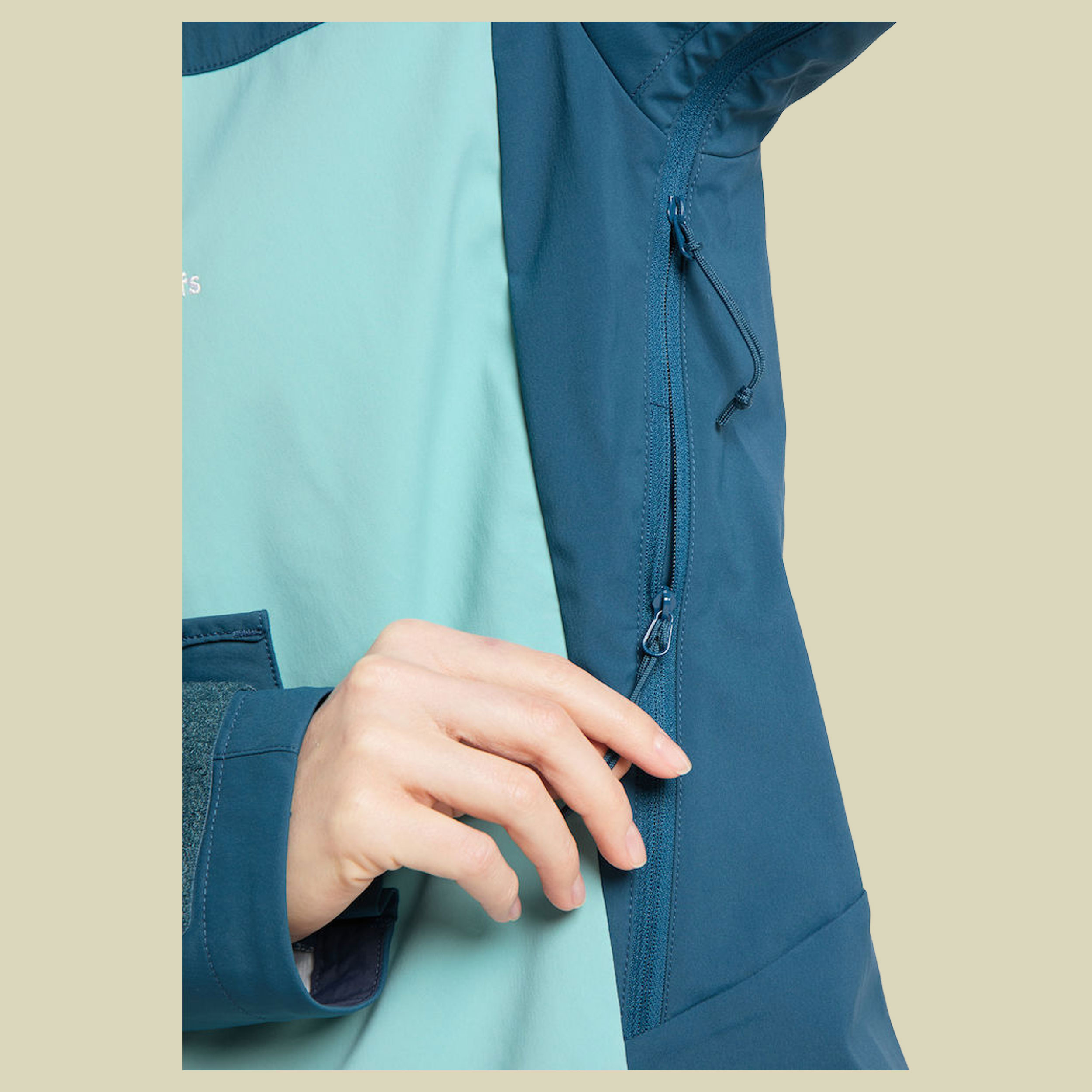 Touring Infinium Jacket Women Größe XL Farbe frost blue/dark ocean