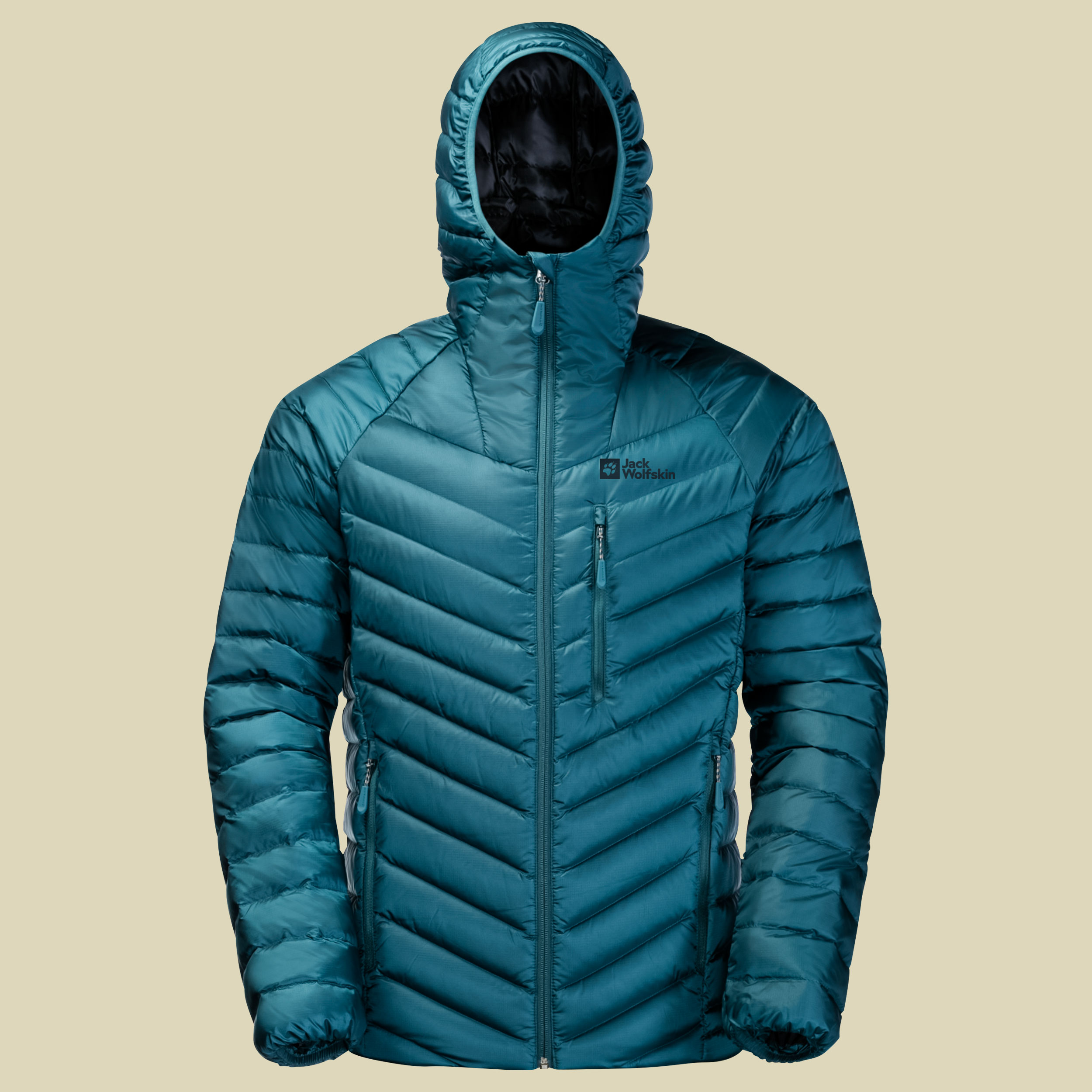 Passamani Down Hoody Men Größe XL Farbe blue coral