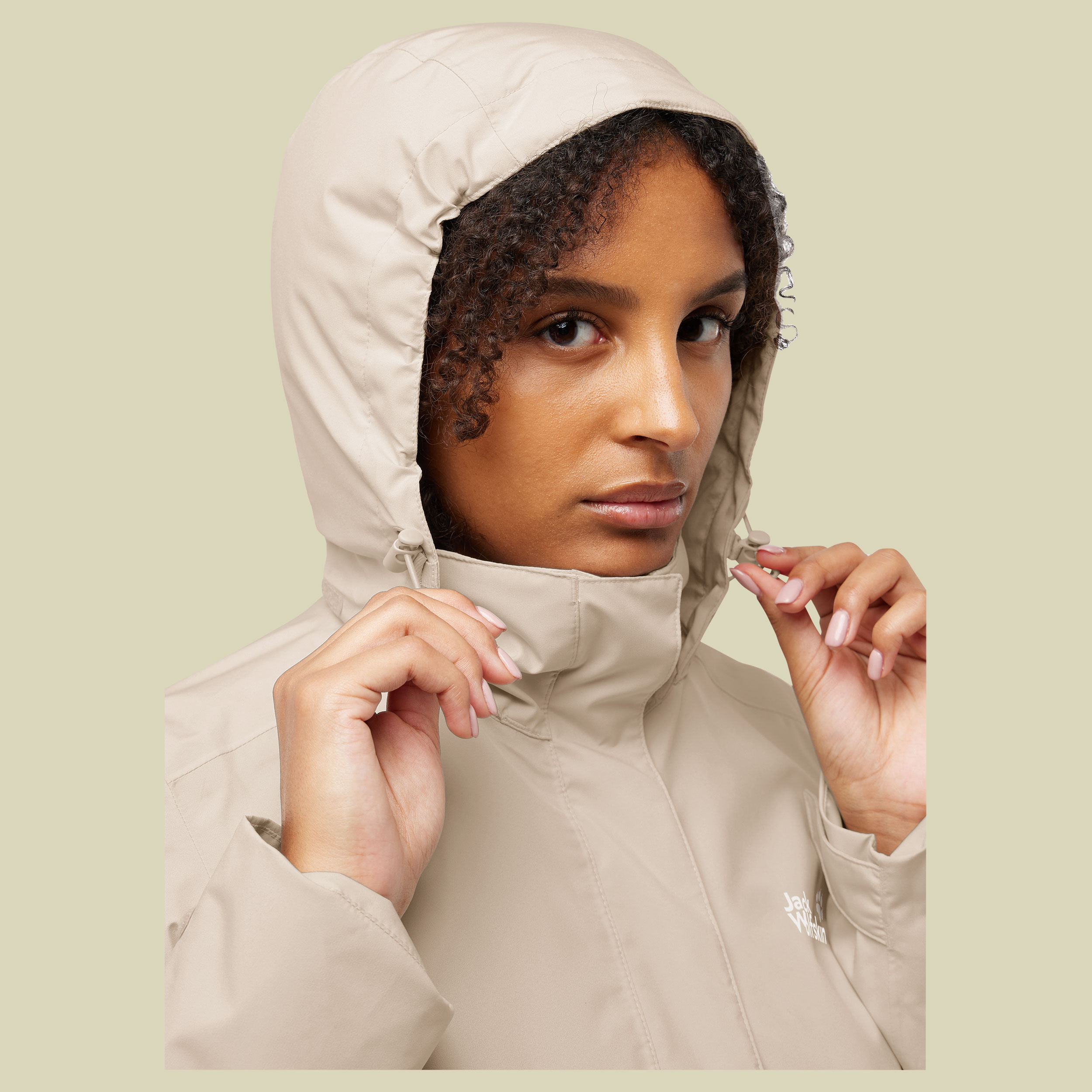 Rotwand 3IN1 Jacket Women XL grau1 - oyster
