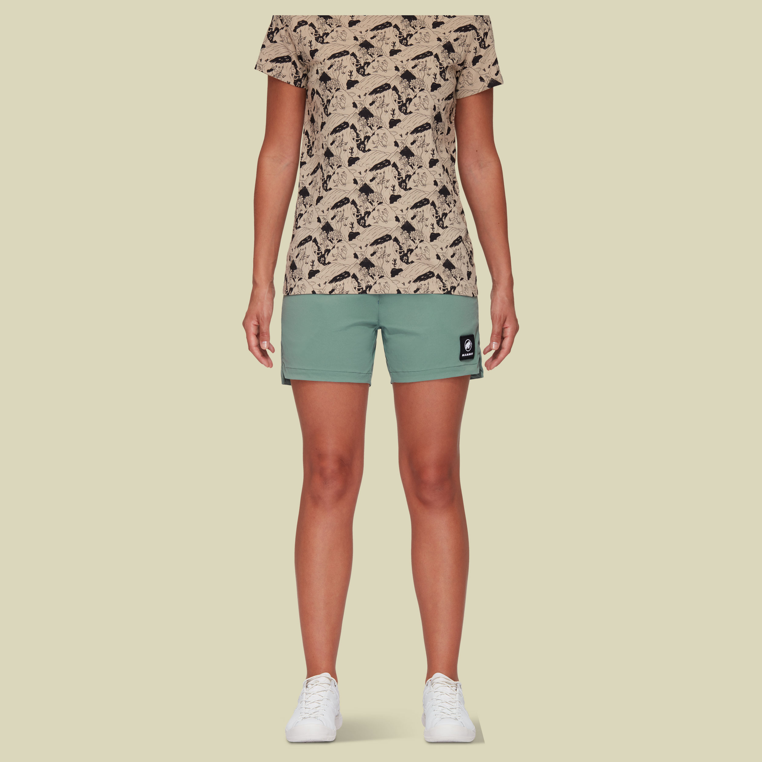Massone Light Shorts Women Größe 34 Farbe dark jade