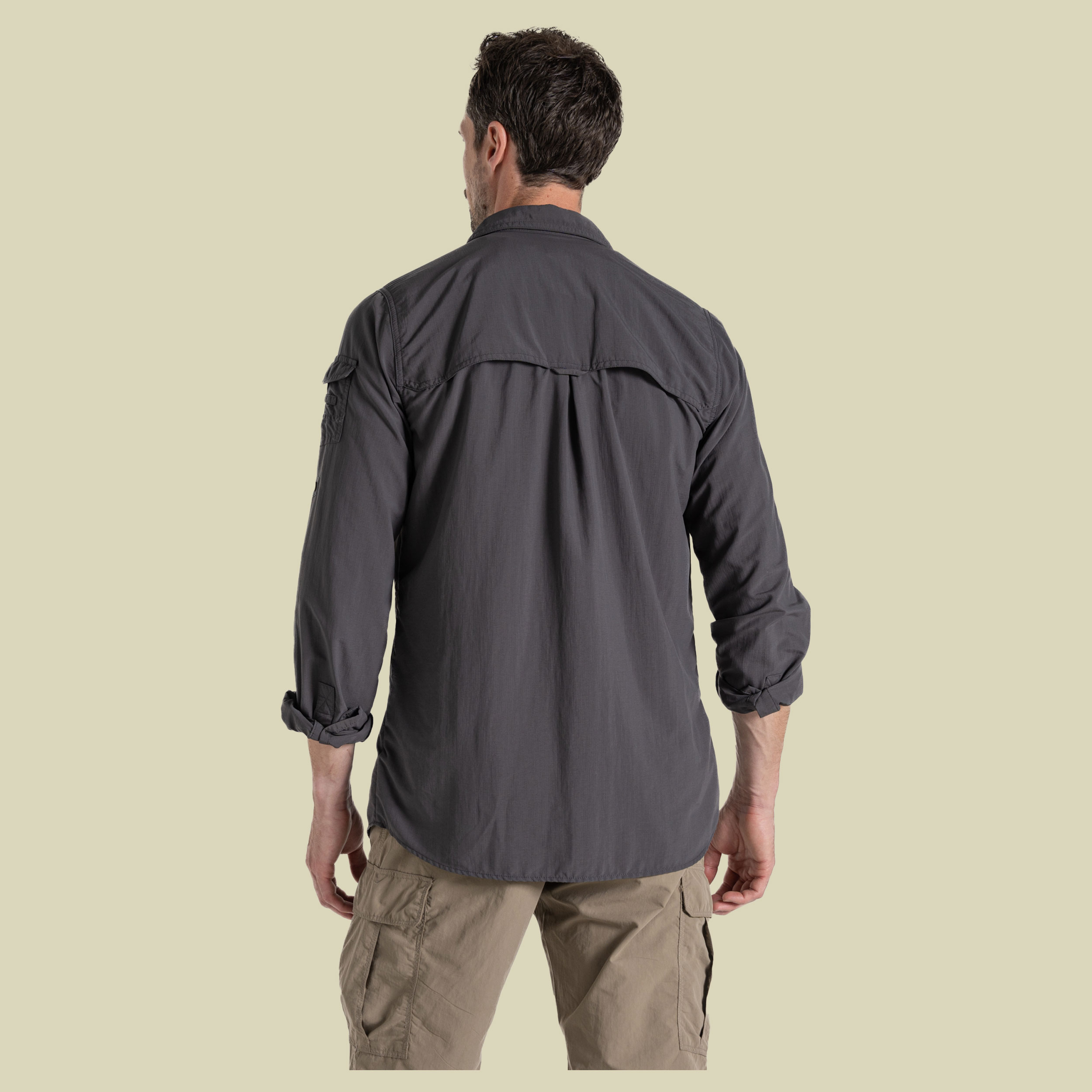 NosiLife Adventure Long Sleeved Shirt III Men XXXL schwarz - black pepper