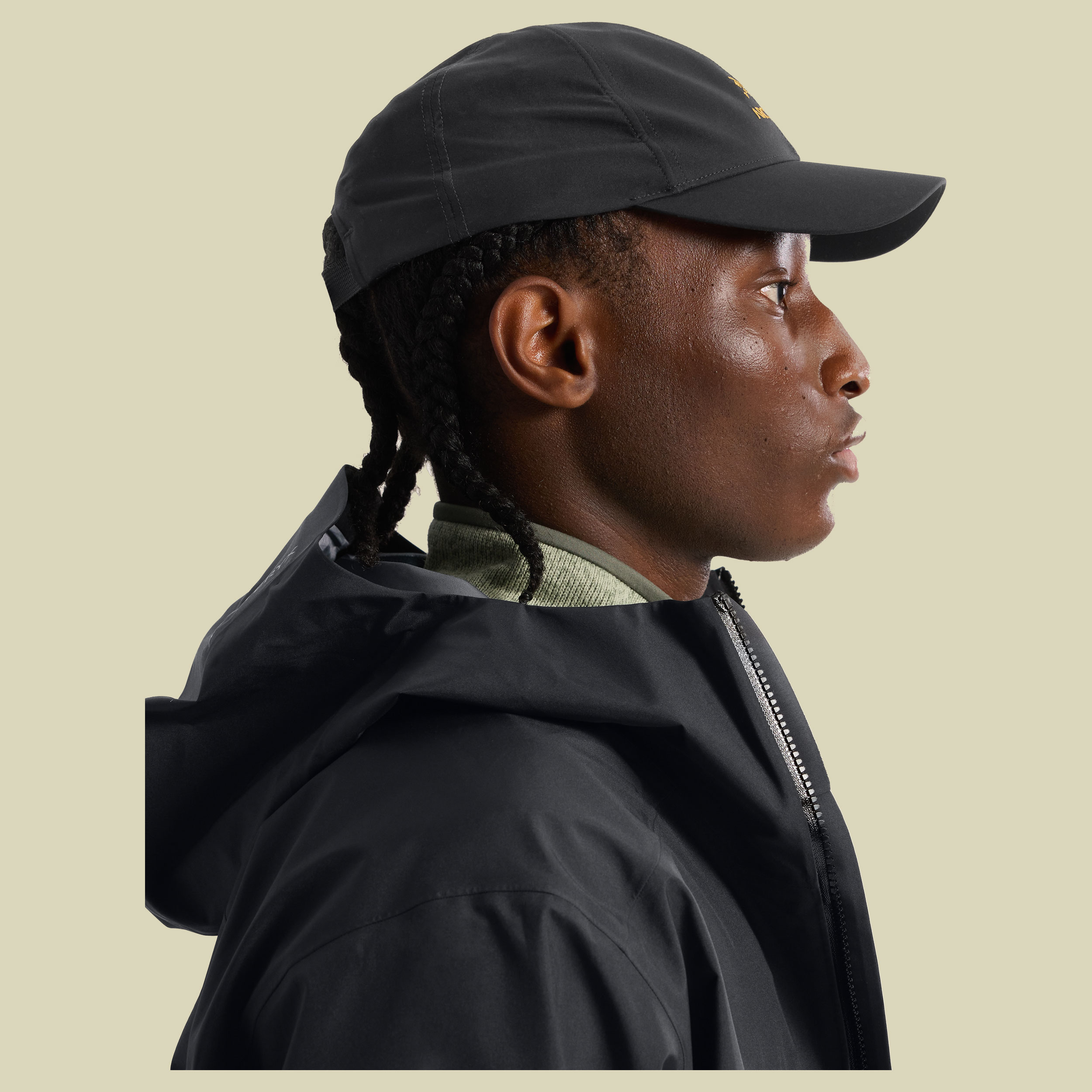 Bird Word Cap L-XL schwarz - 24K black