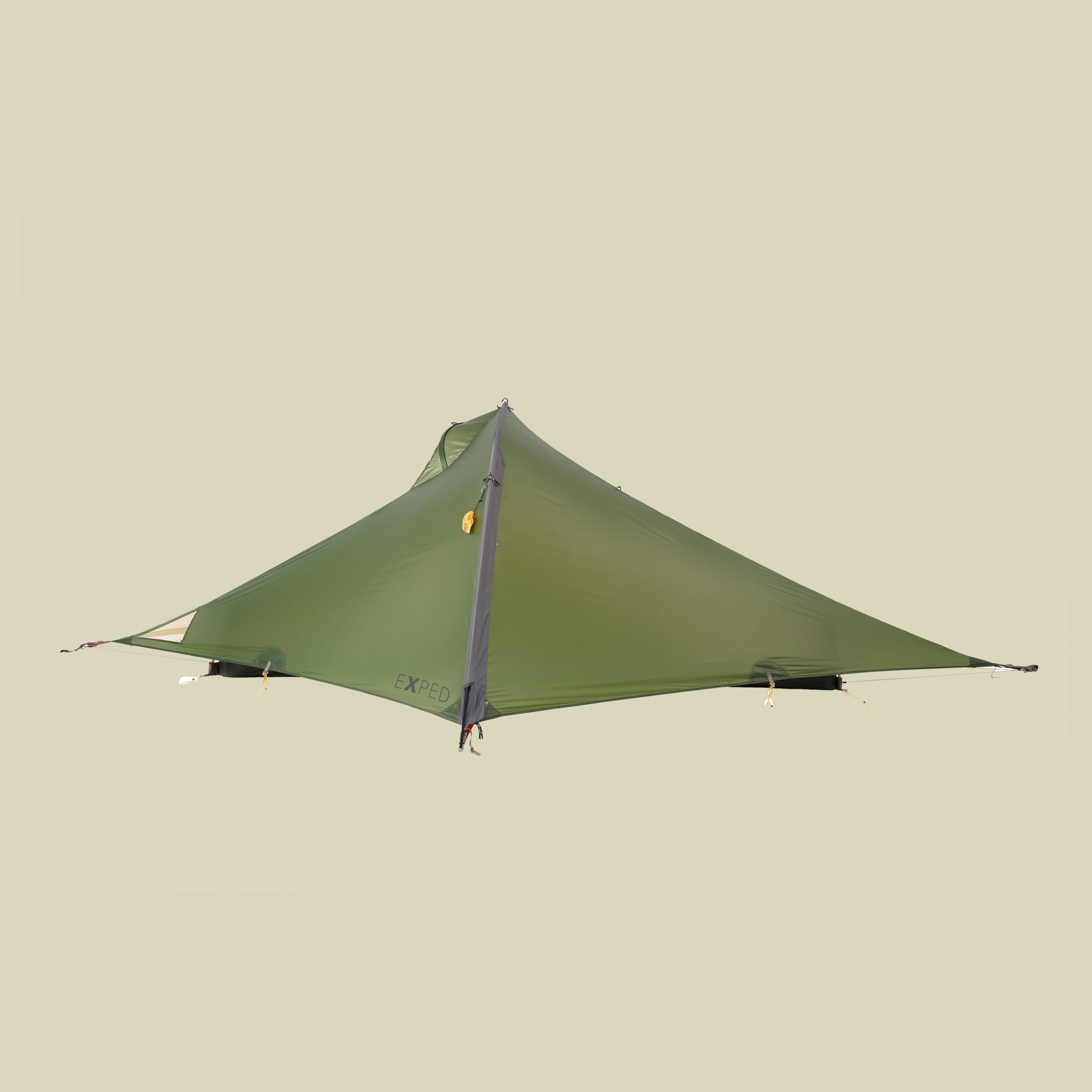 Vela I Extreme 1-Personen-Trekkingzelt Farbe green
