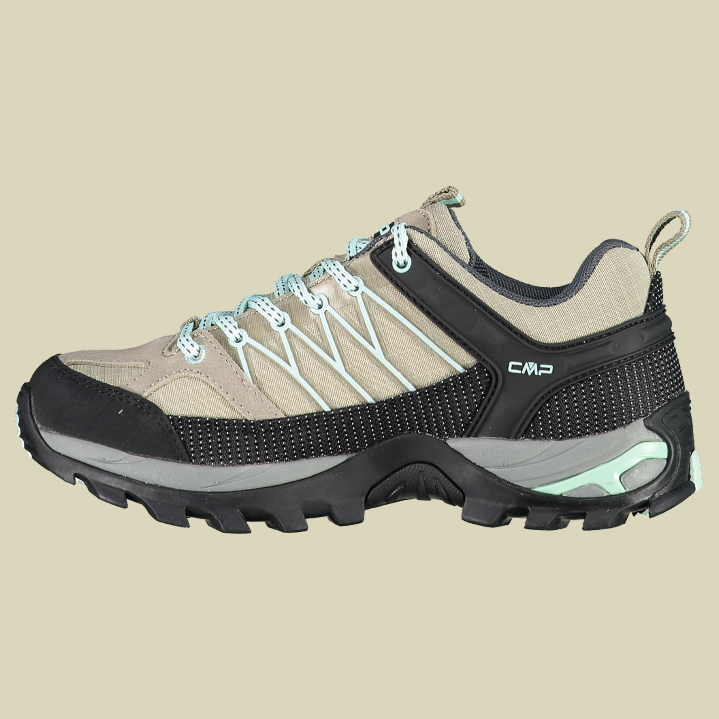 Rigel Low WMN trekking shoe WP women Größe 40 Farbe 03PG sand-malva