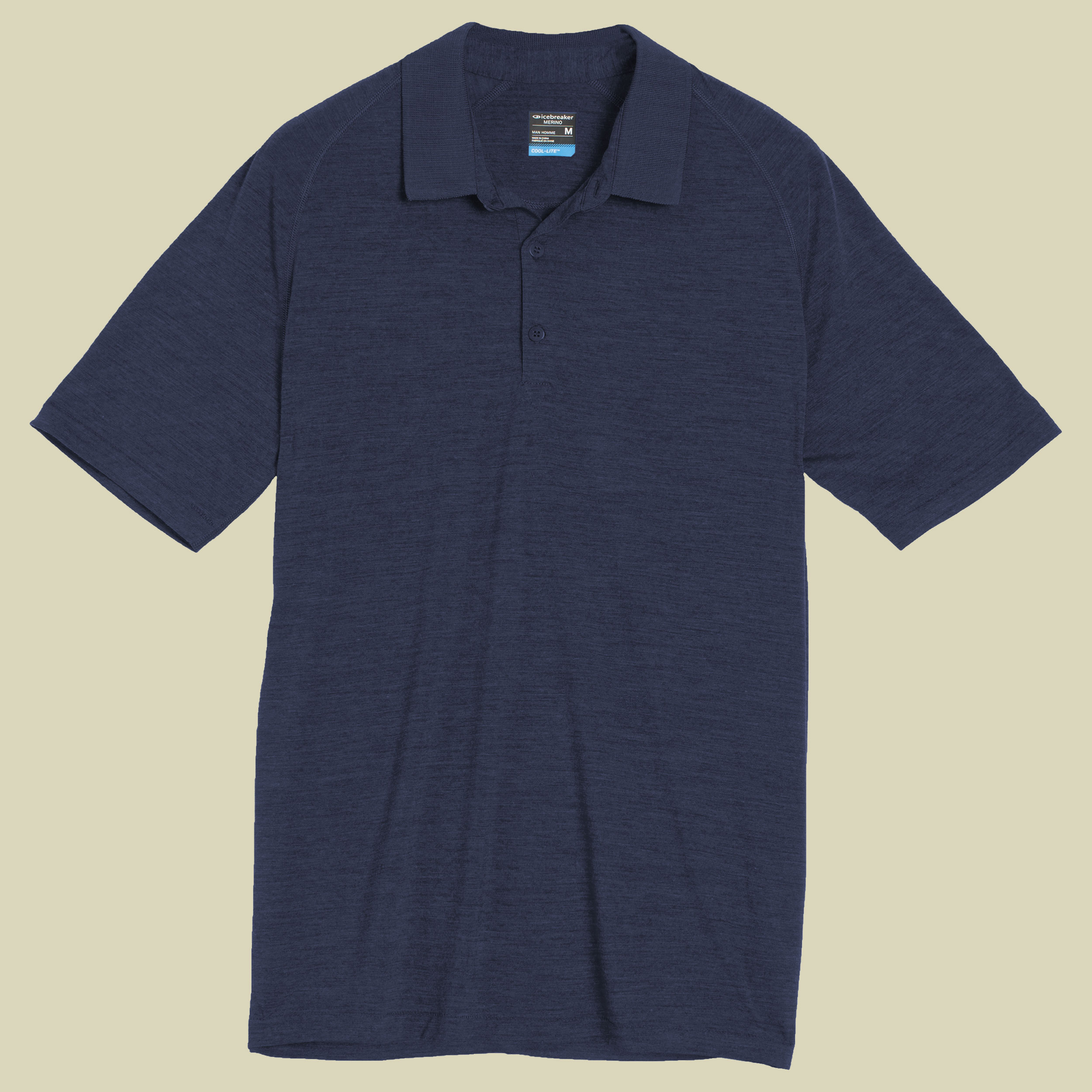 Sphere SS Polo Men  Größe S Farbe admiral heather