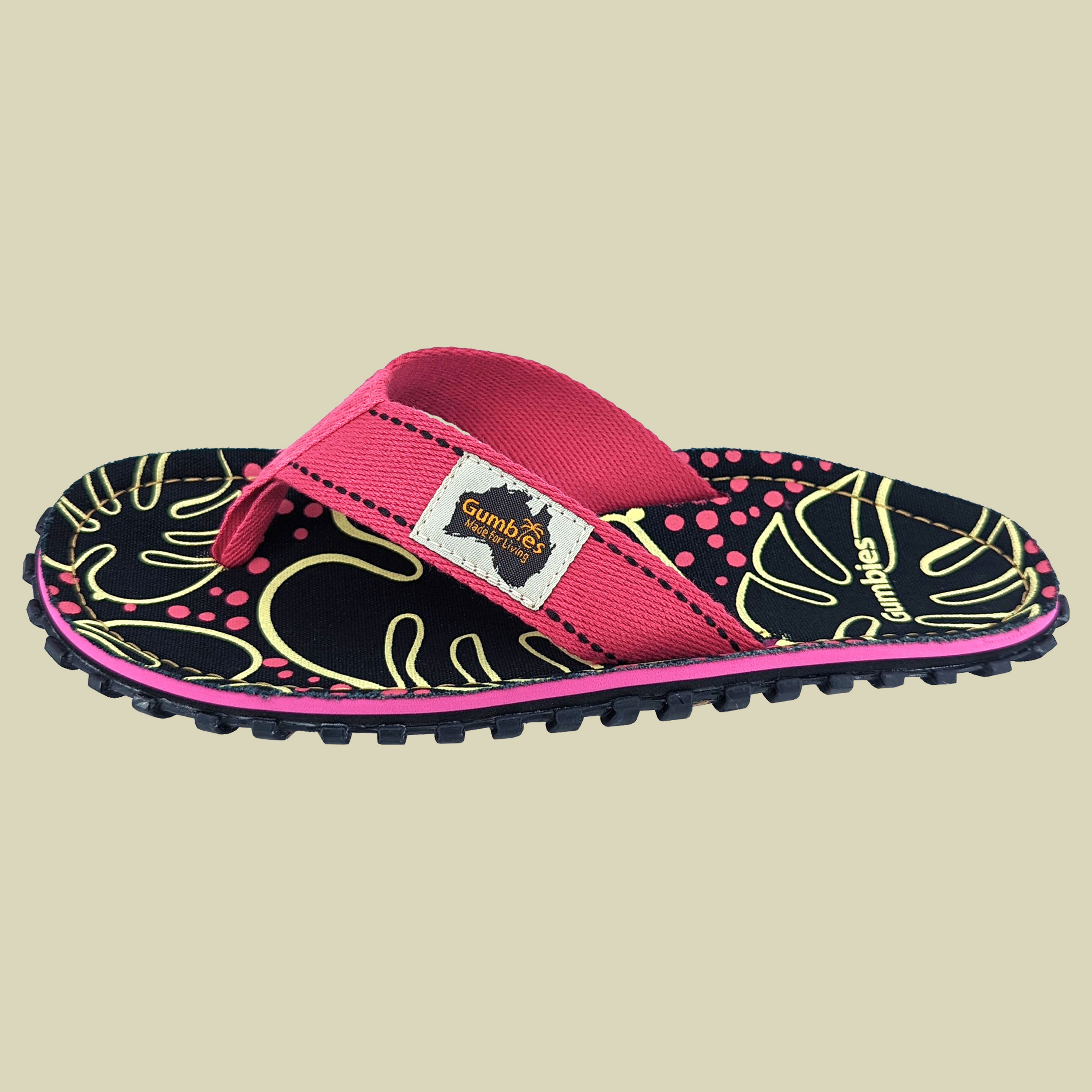 Original Islander Women schwarz-pink UK 4 - Farbe tropical black