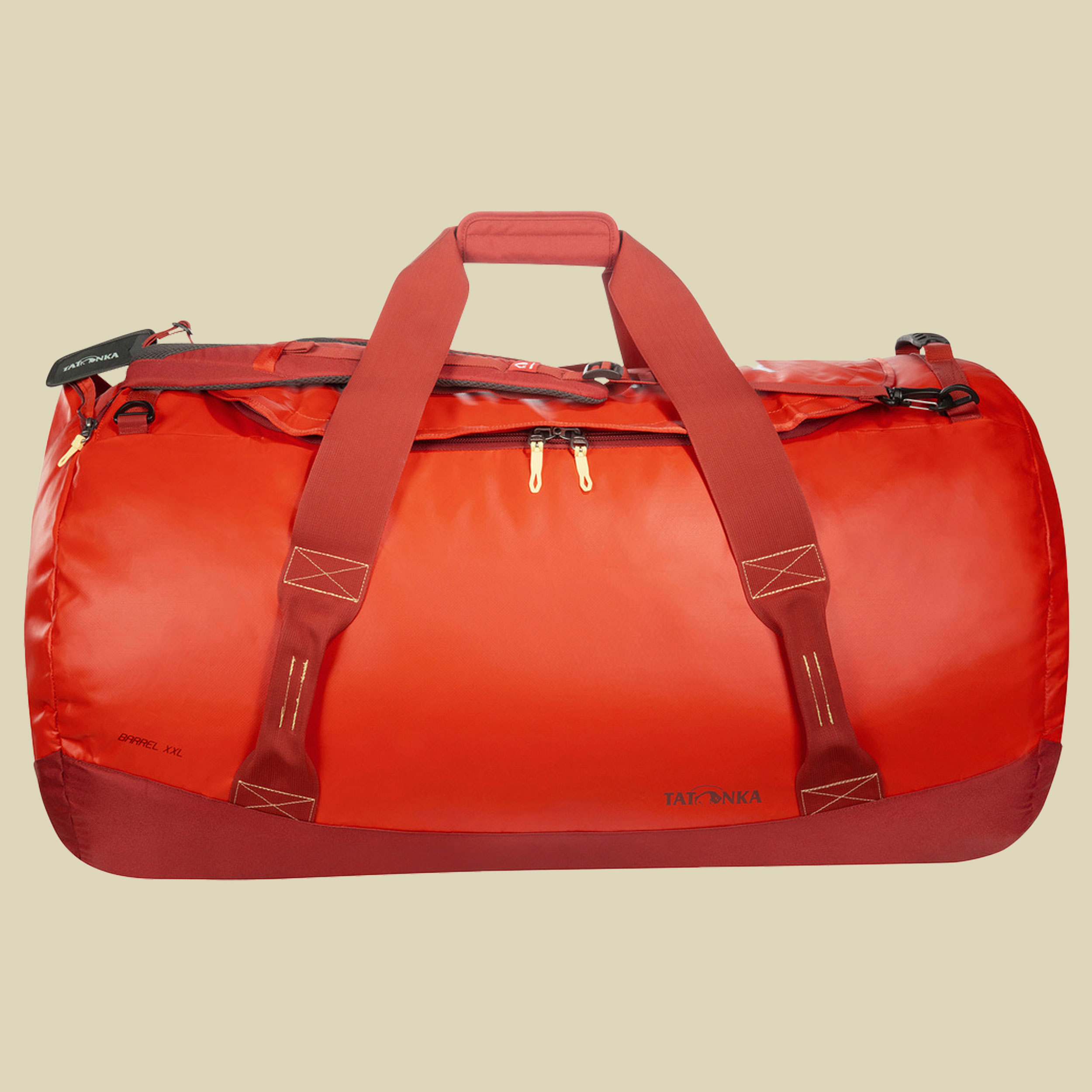 Barrel Duffel XXL Volumen 130 Farbe red orange