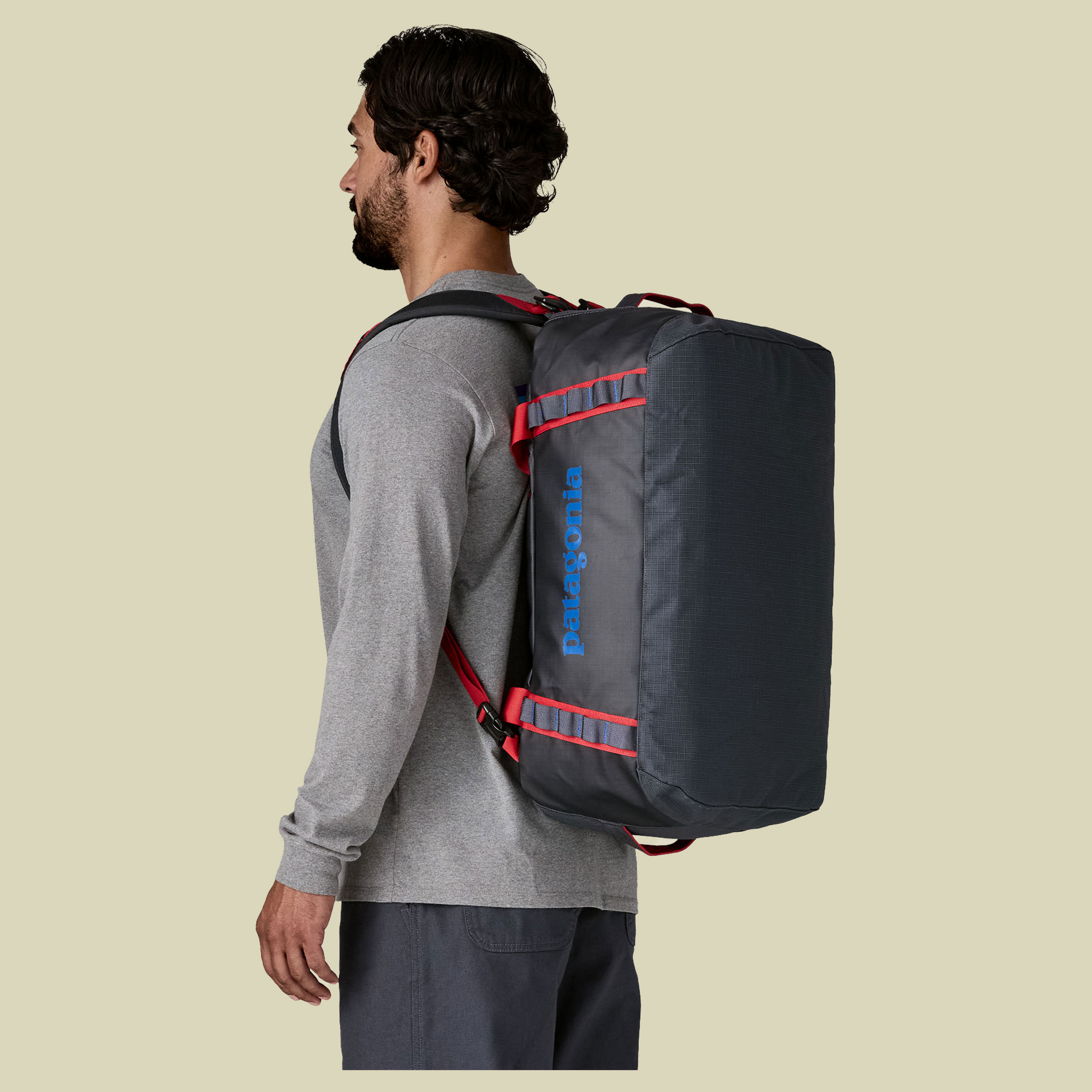 Black Hole Duffel 40L 40L blau 5 - smolder blue w/amanita red