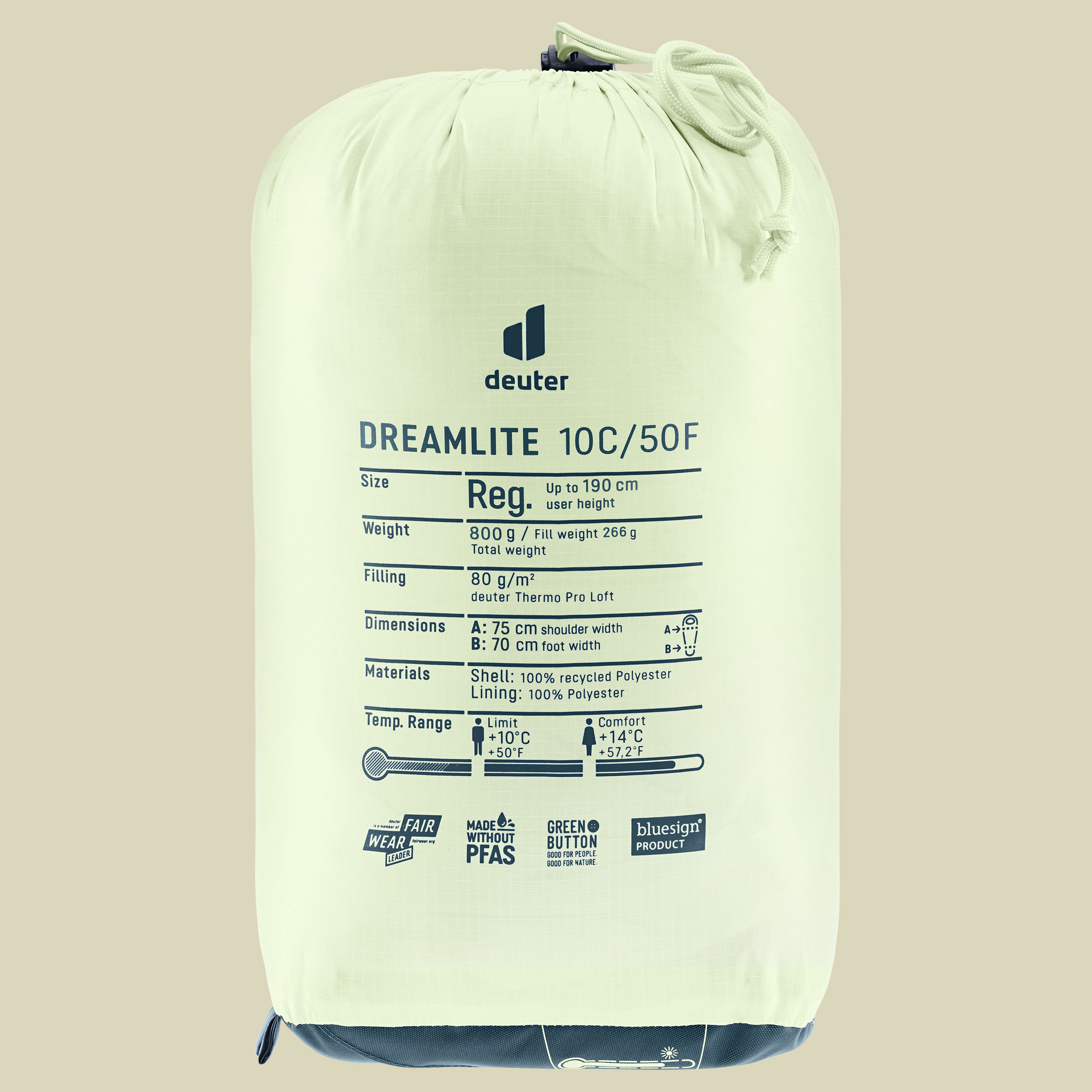 Dreamlite 185 cm RV links - nautic-breeze