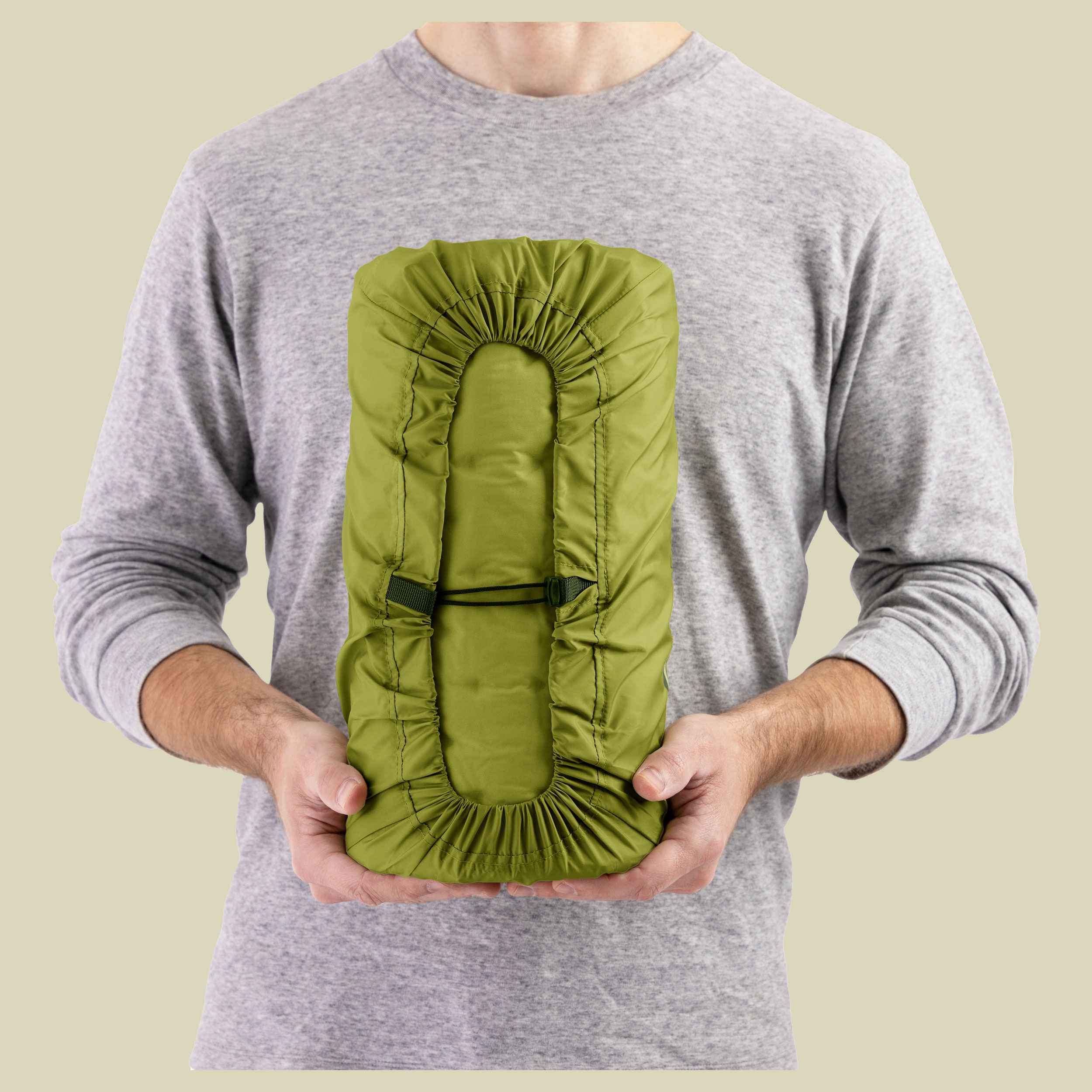 Camp Self-Inflating  Mat regular rectangular wide grün - Farbe tarragon