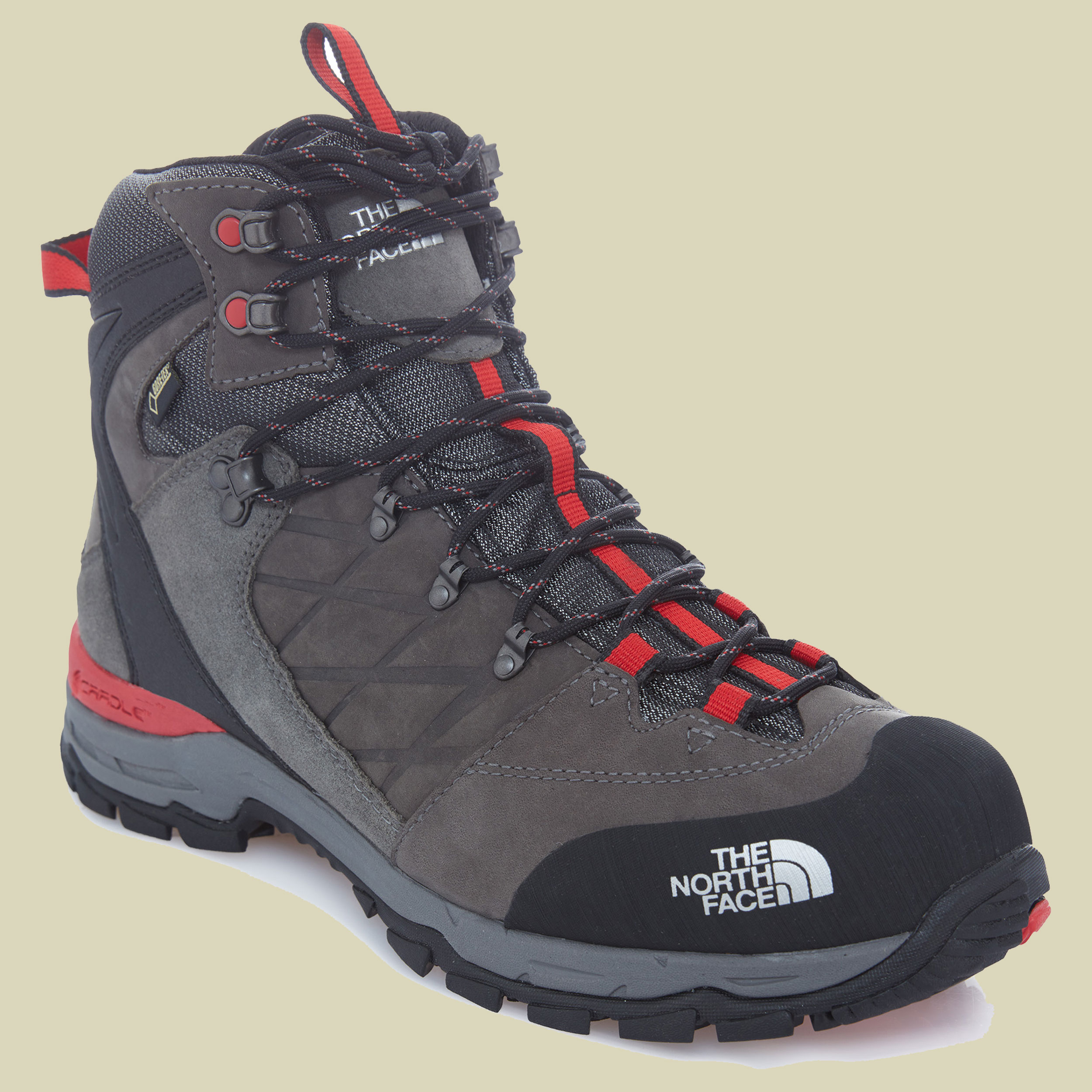 Verbera Hiker II GTX Men Größe UK 7,5 Farbe graphite grey-TNF red