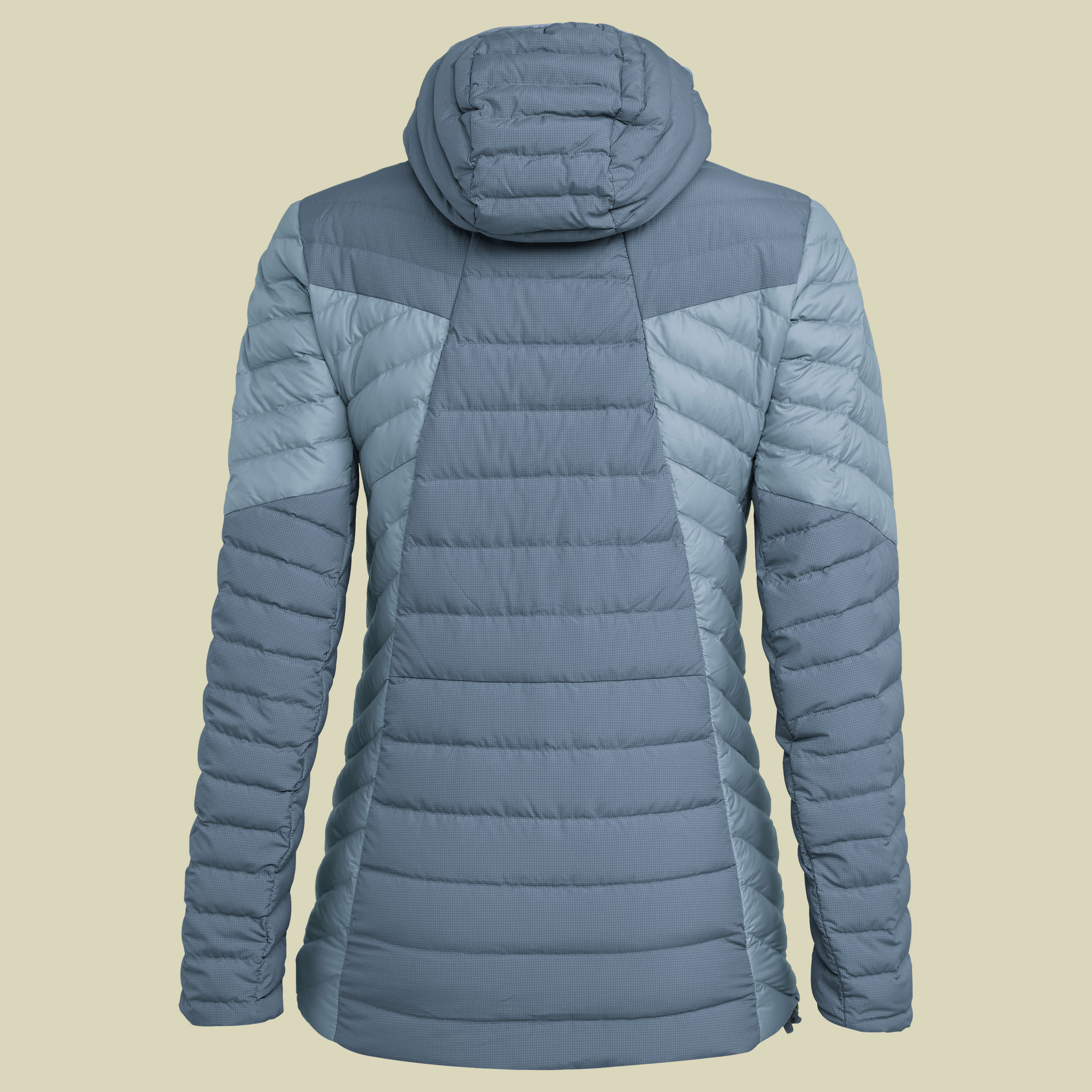 Ortles Light 2 Down Hood Jacket Women Größe 40 Farbe flint stone