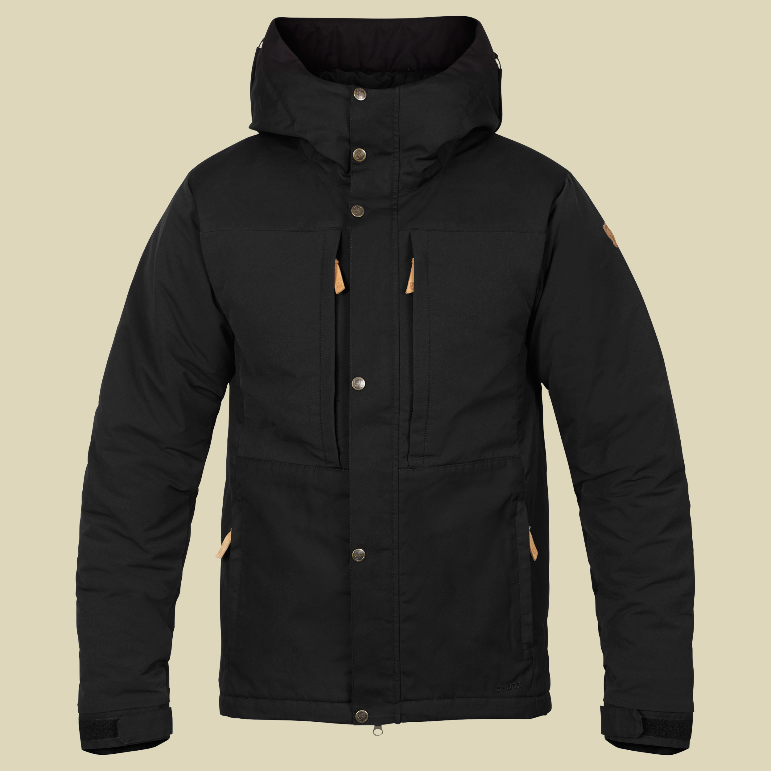 Övik Stretch Padded Jacket Men Größe S Farbe black