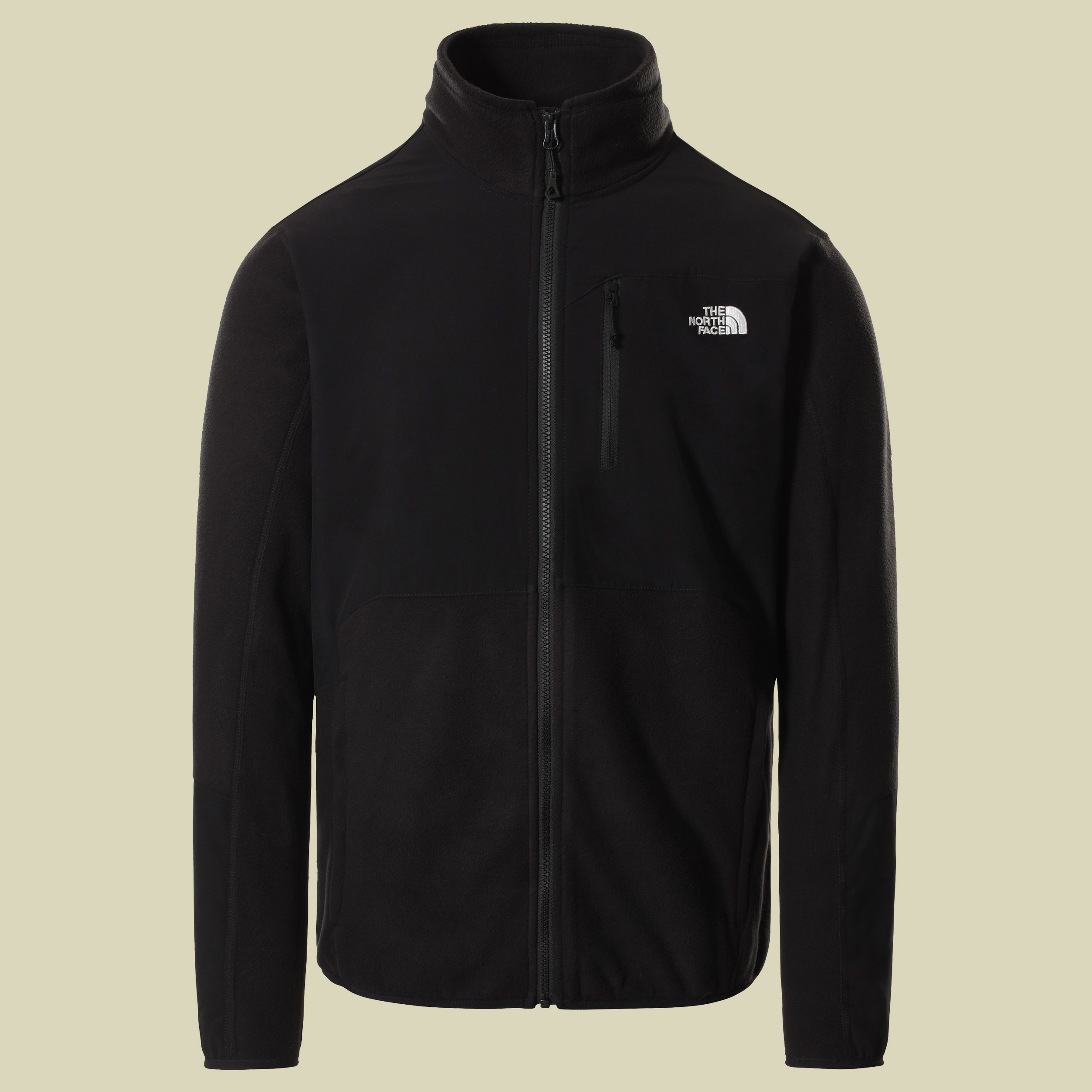 Glacier Pro Full Zip Men Größe S Farbe TNF Black/TNF Black