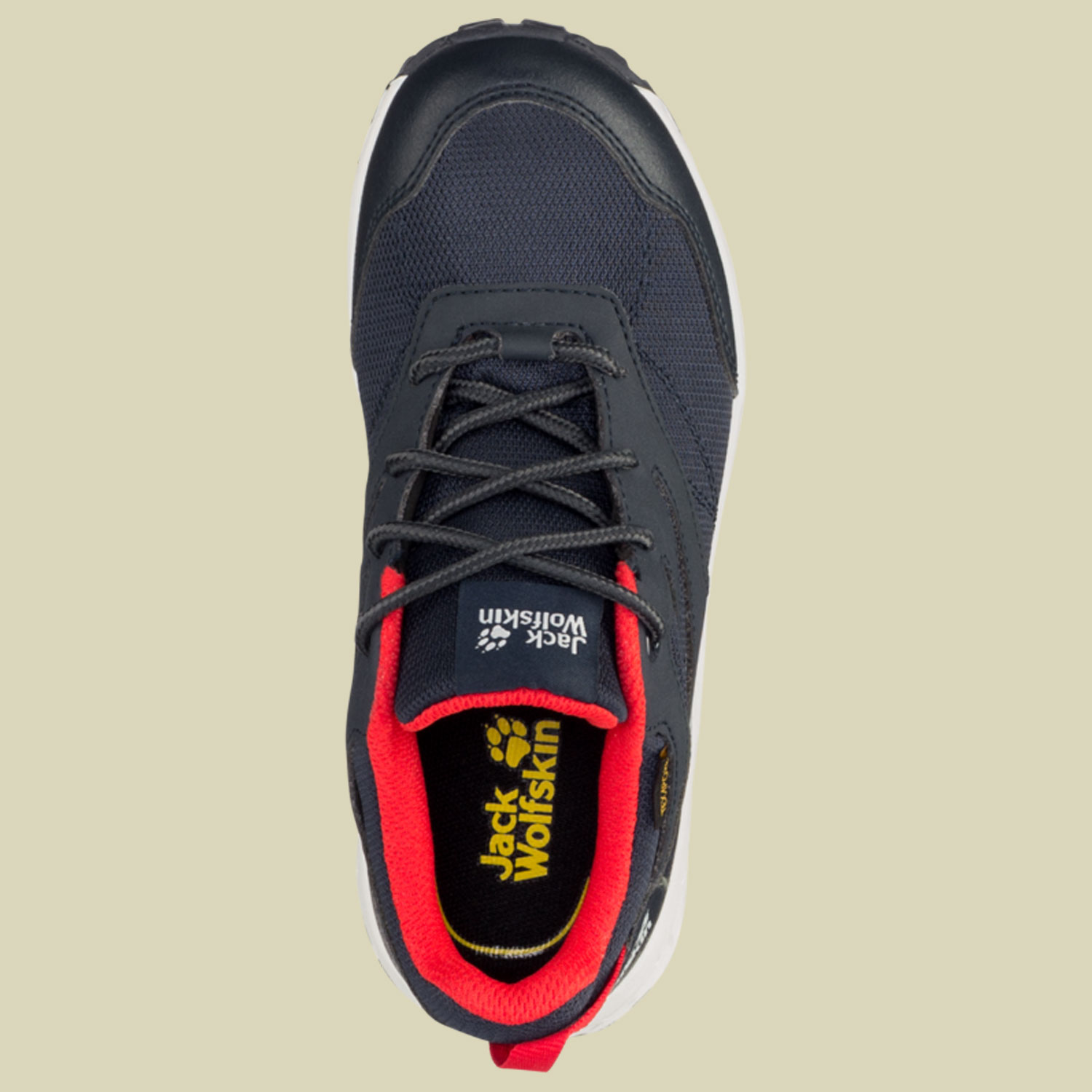 Woodland Texapore Low Kids Größe 32 Farbe night blue/red