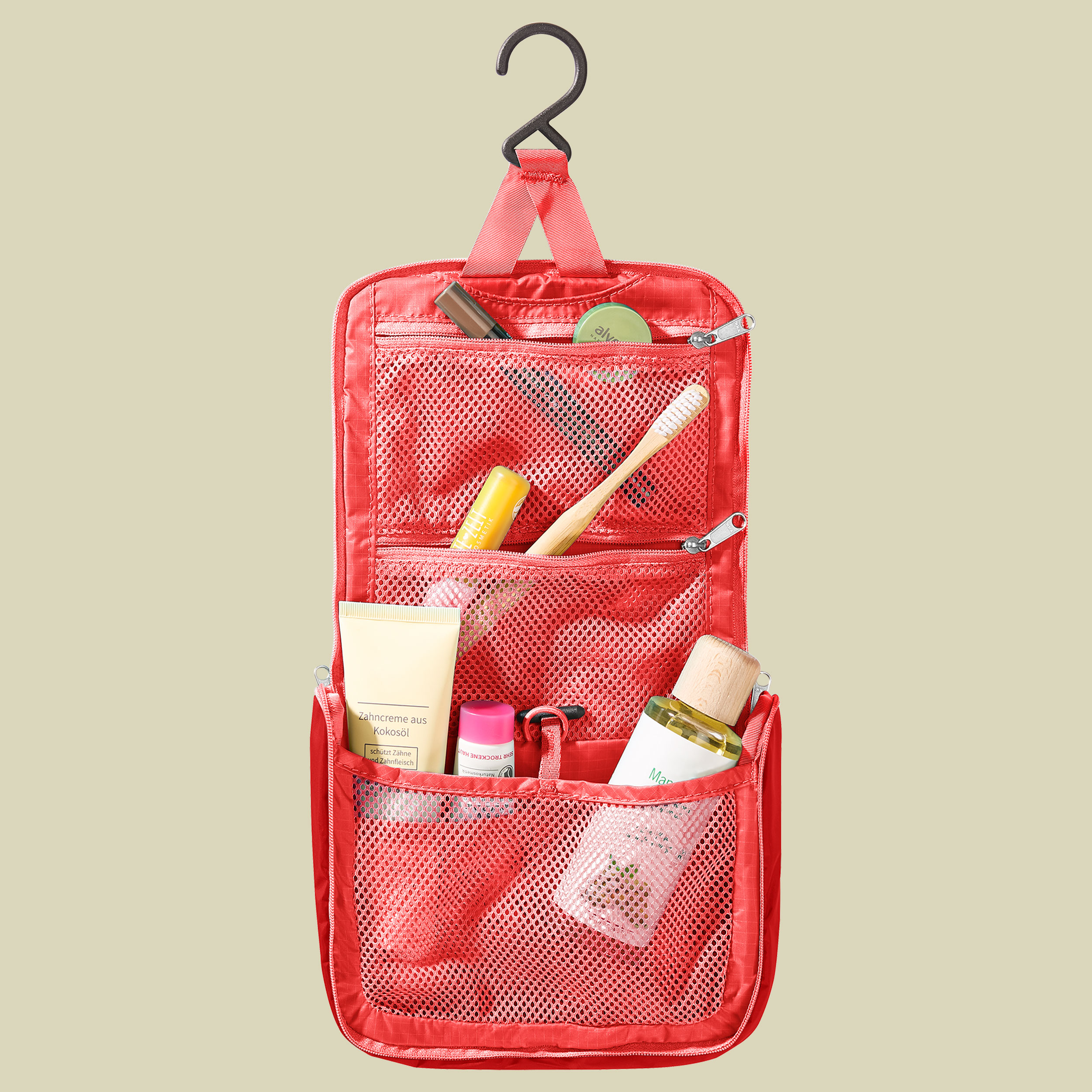 Wash Center Lite I rot 1,5 - poppy-crimson