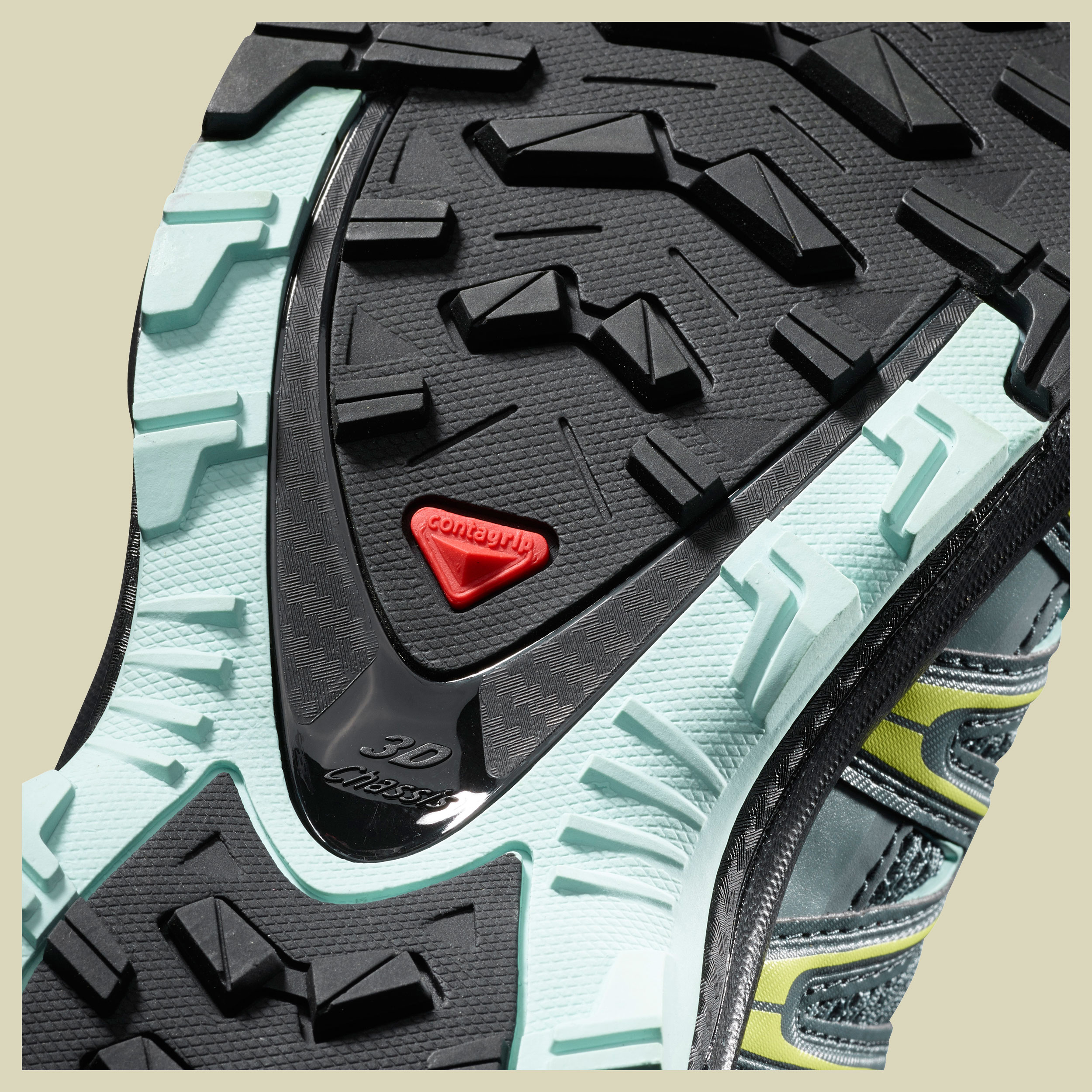 XA Pro 3D Women Größe UK 9 Farbe stormy weather/lead/eggshell blue