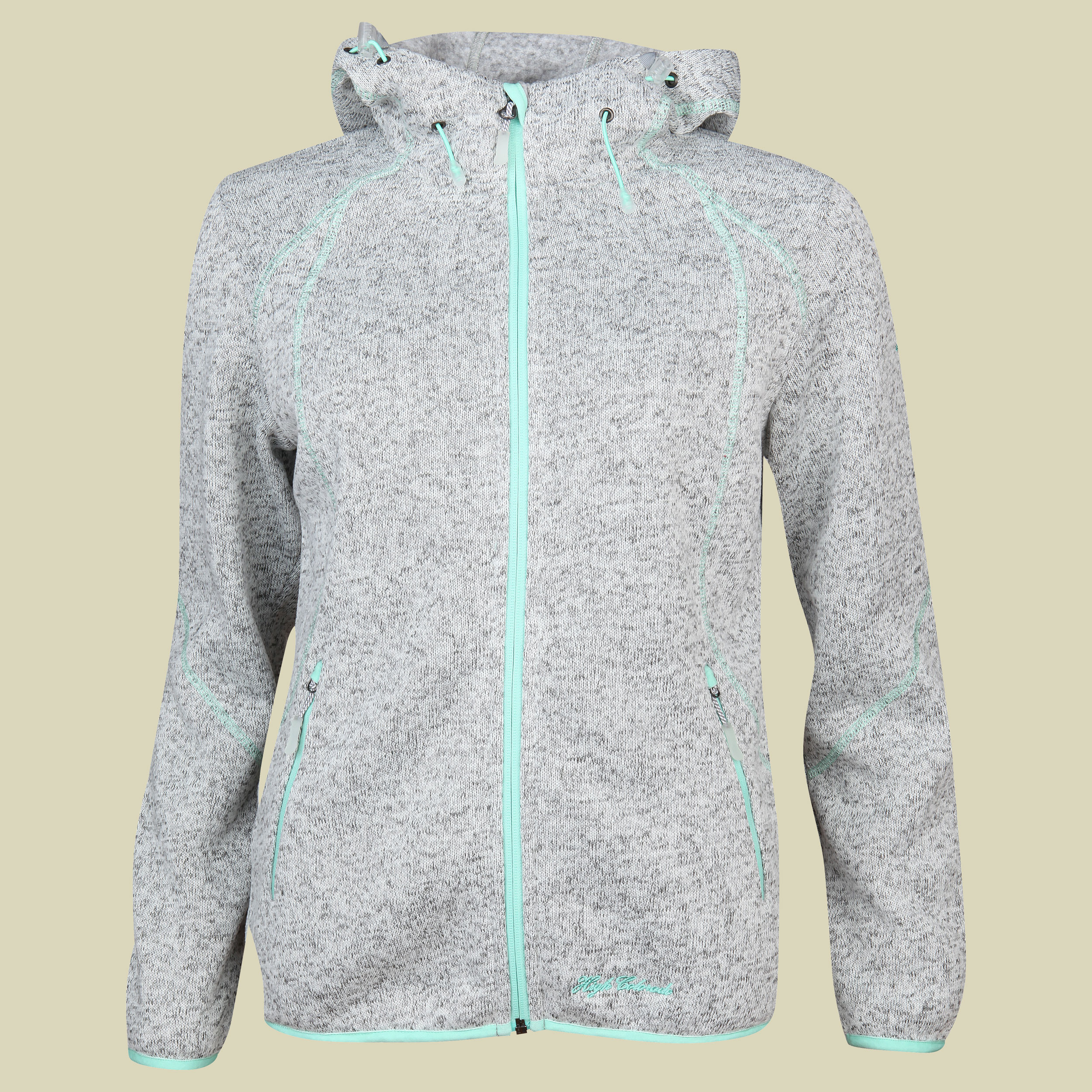 Rax-L Damen Strickfleecejacke Größe 38 Farbe fuchsia-blau
