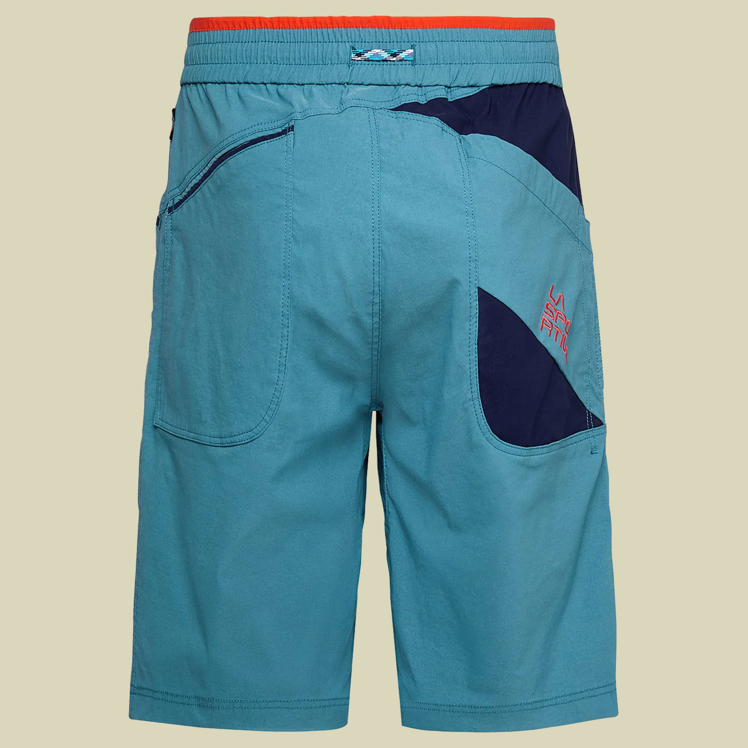 Belay Short Men M blau - hurricane/deep sea