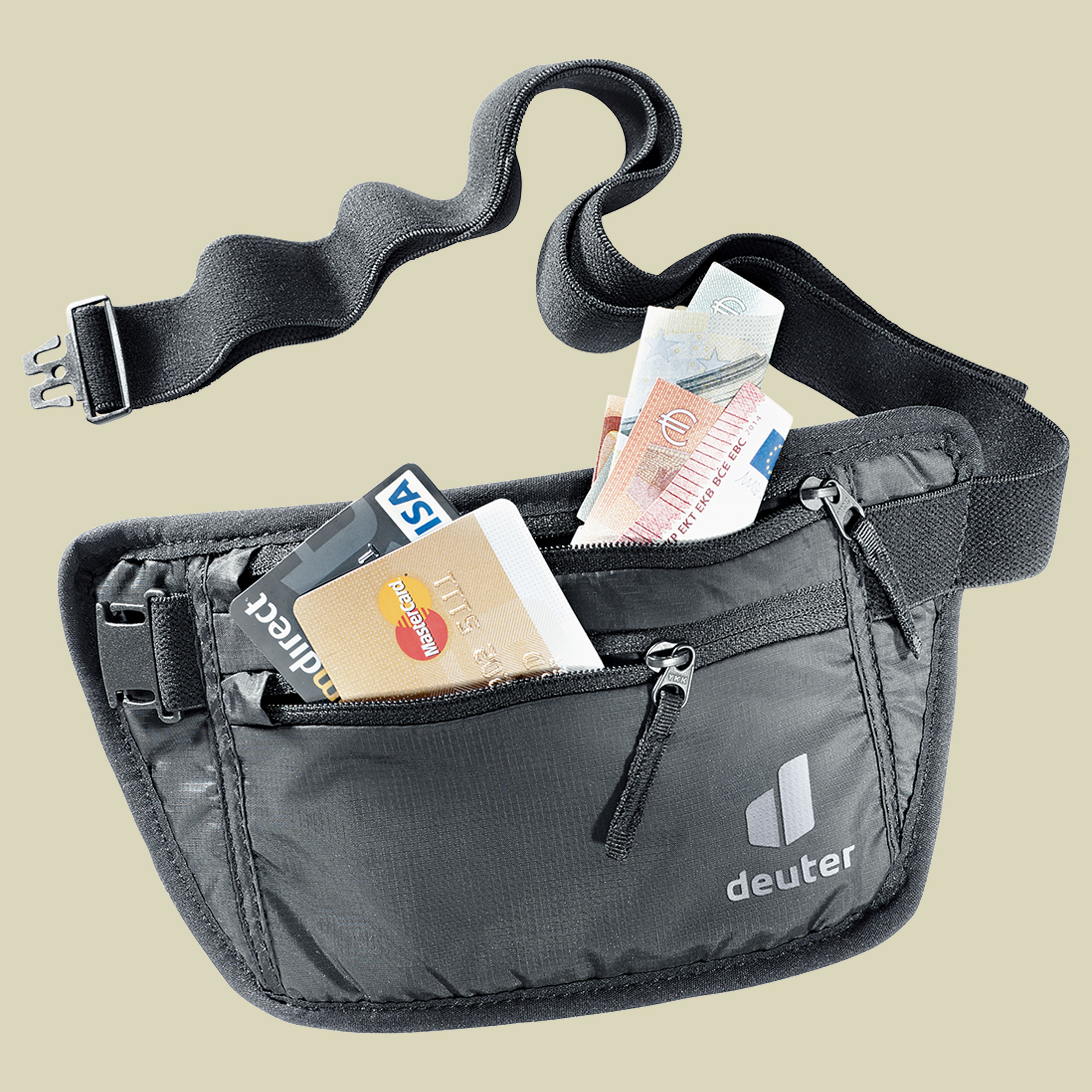 Security Money Belt I Größe one size Farbe black