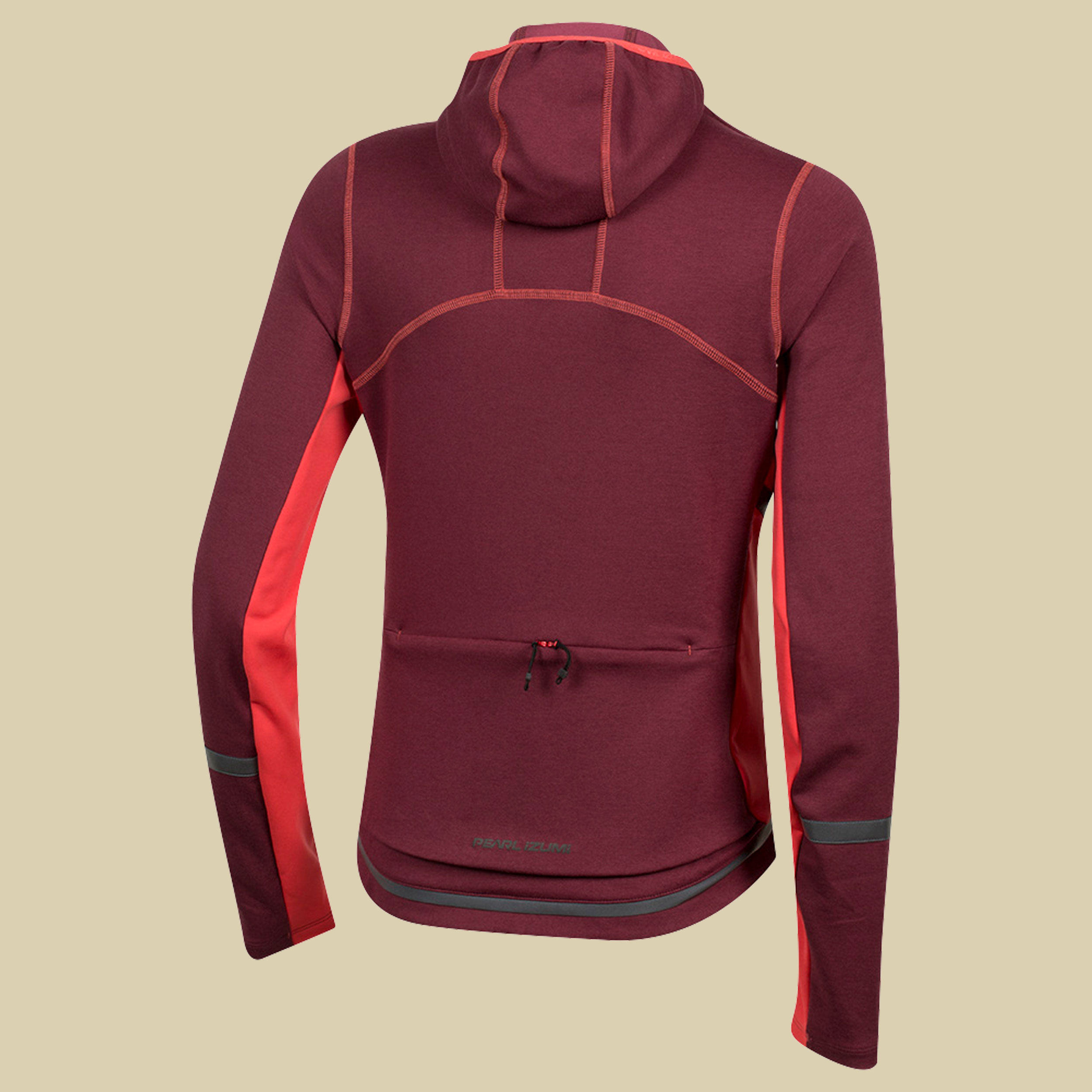 W Elite Escape Thermal Hoody Women Größe M Farbe port/cayenne