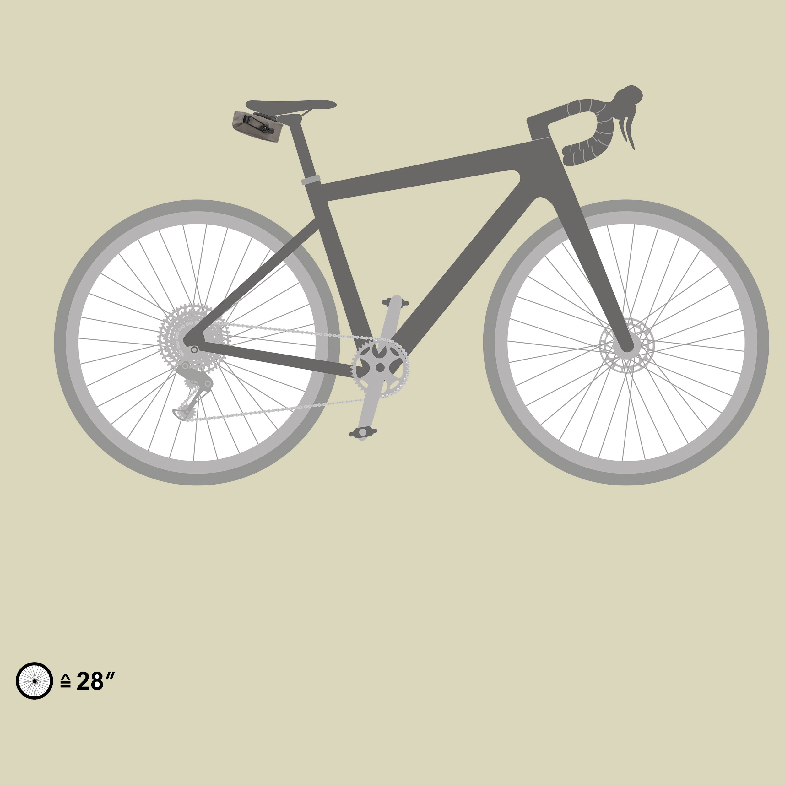 Micro-Bag 0,5L beige - dark sand