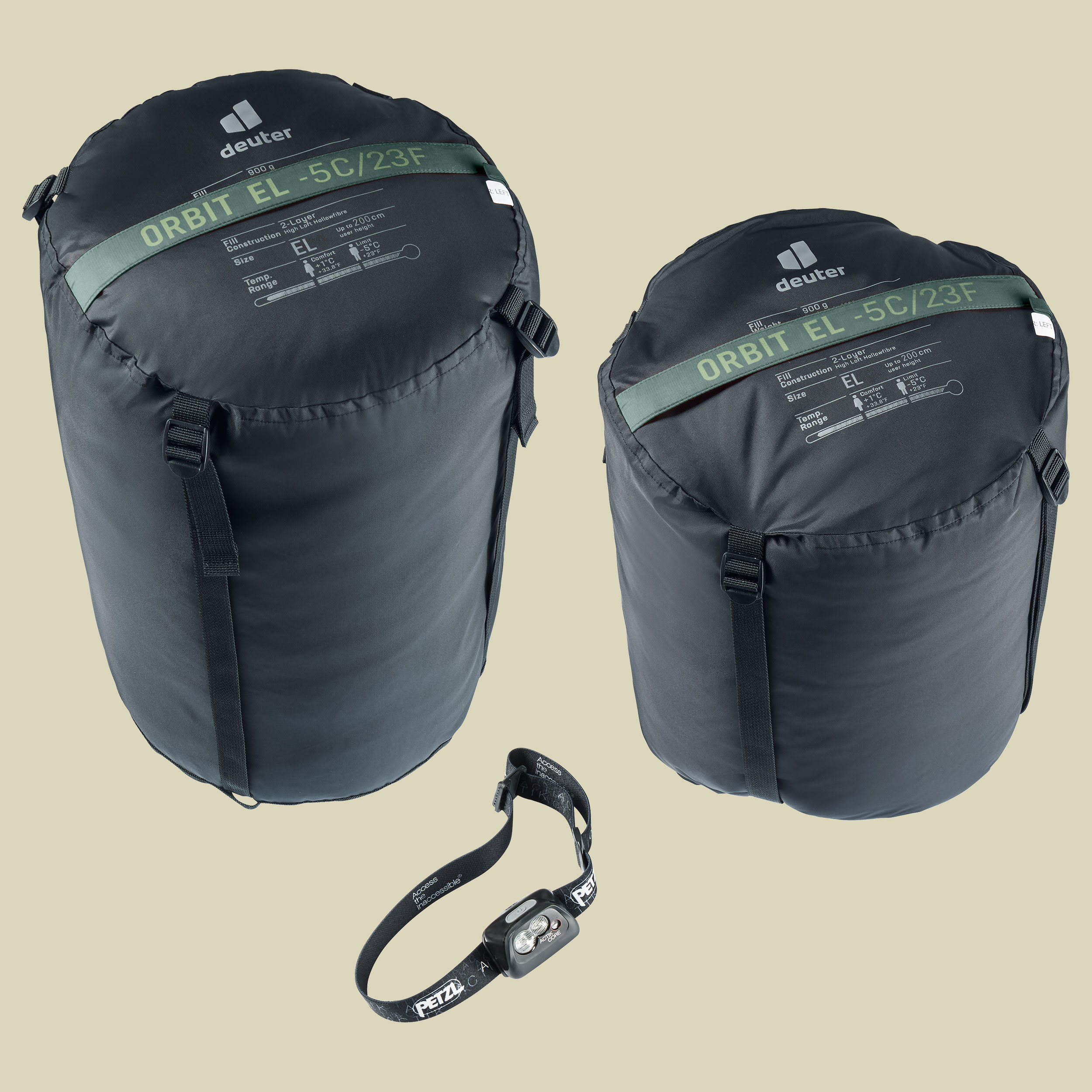 Orbit EL -5C Farbe ivy-ink, Reißverschluss links, bis 200 cm Körpergröße