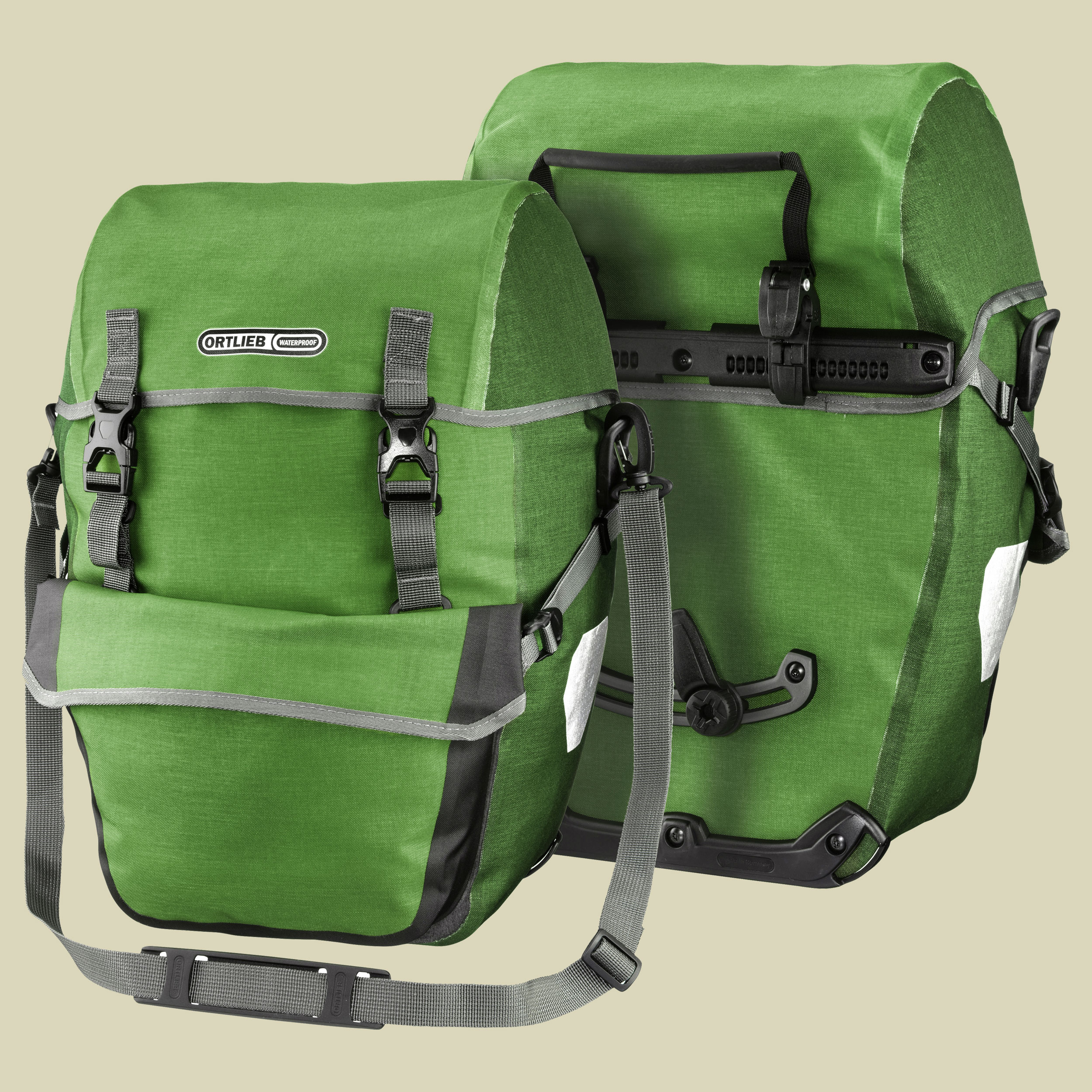 Bike-Packer Plus (Paar) Volumen 42 Farbe kiwi-moss green