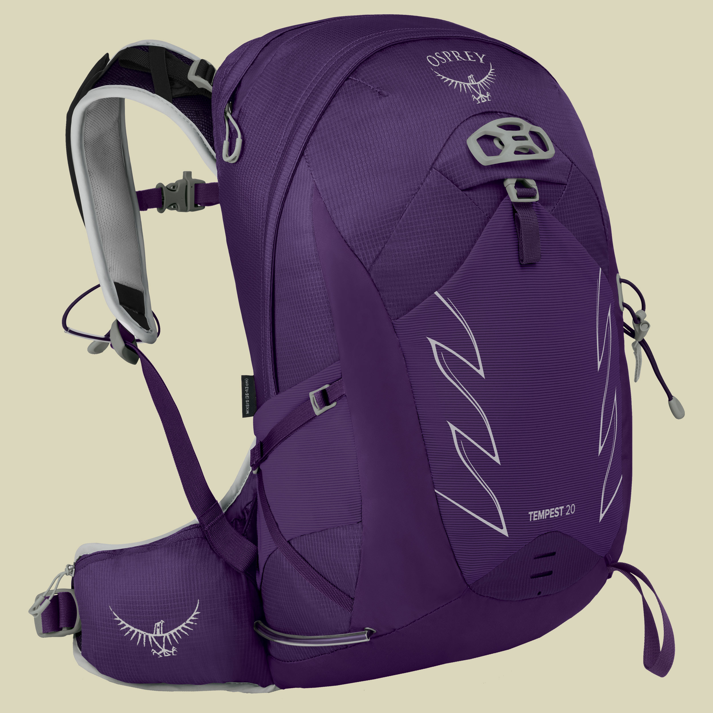 Tempest 20 Women Volumen 20 L, Rückenlänge WM/L Farbe violac purple