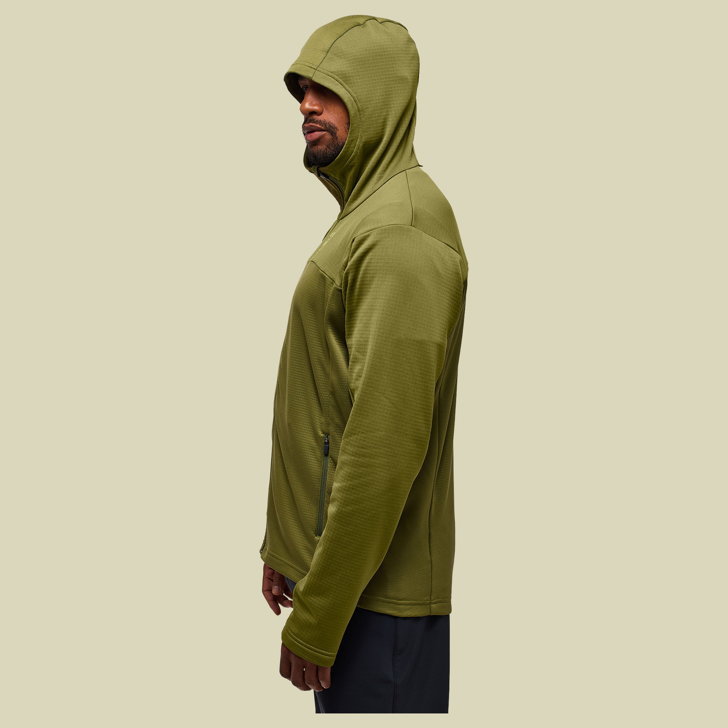 Lark Mid Hood Men Größe XL Farbe olive green